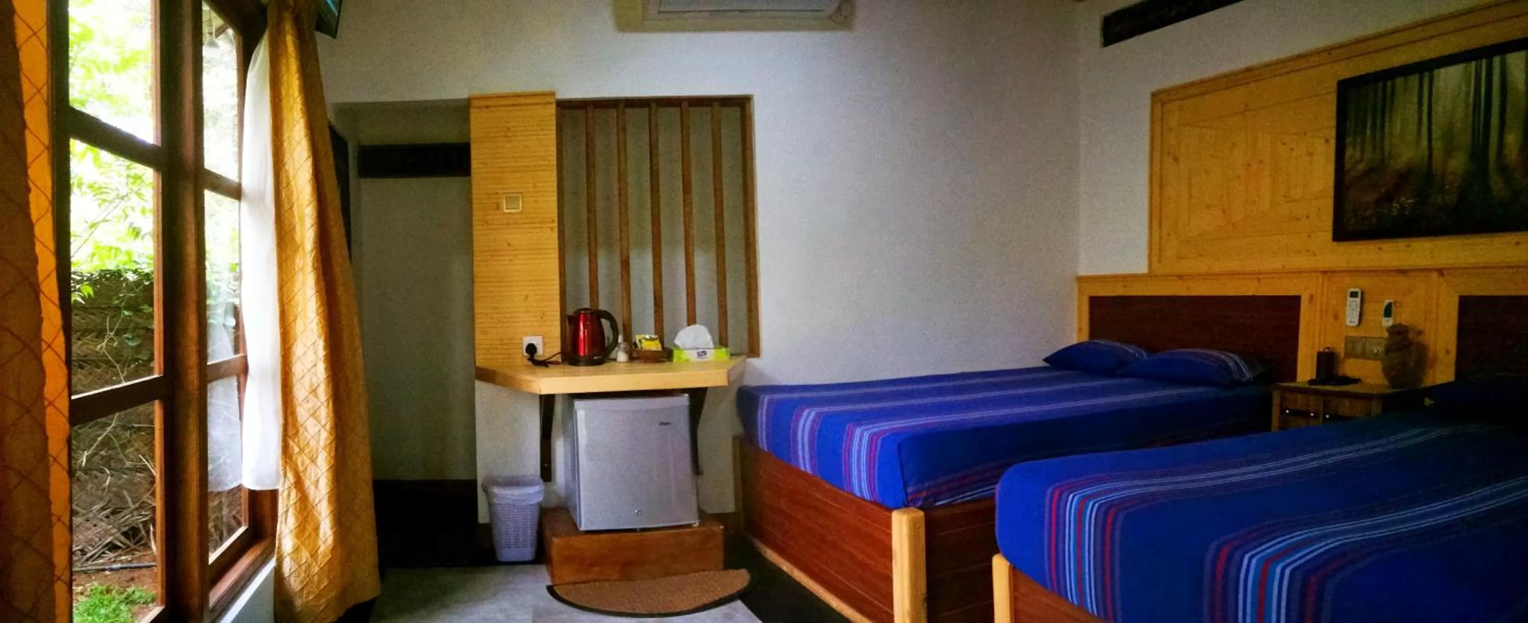 Bed in Green Cottage