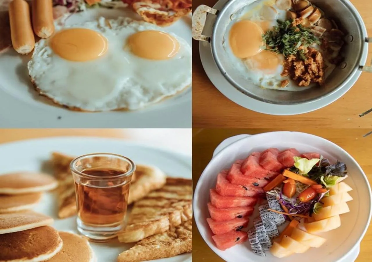 Breakfast in Dreampark resort