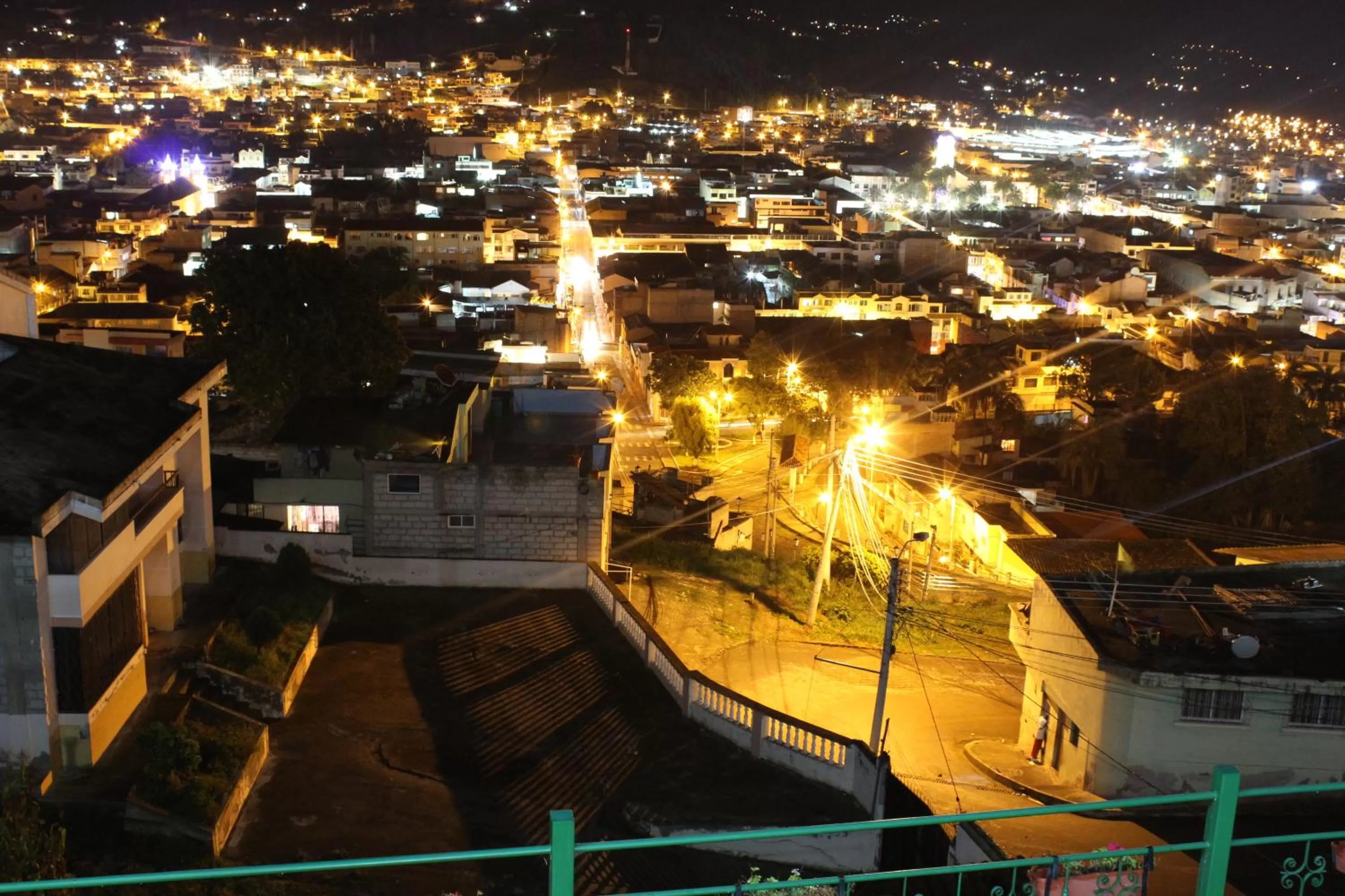 Bird's eye view, Bird's-eye View in Hostal Mirador de Otavalo