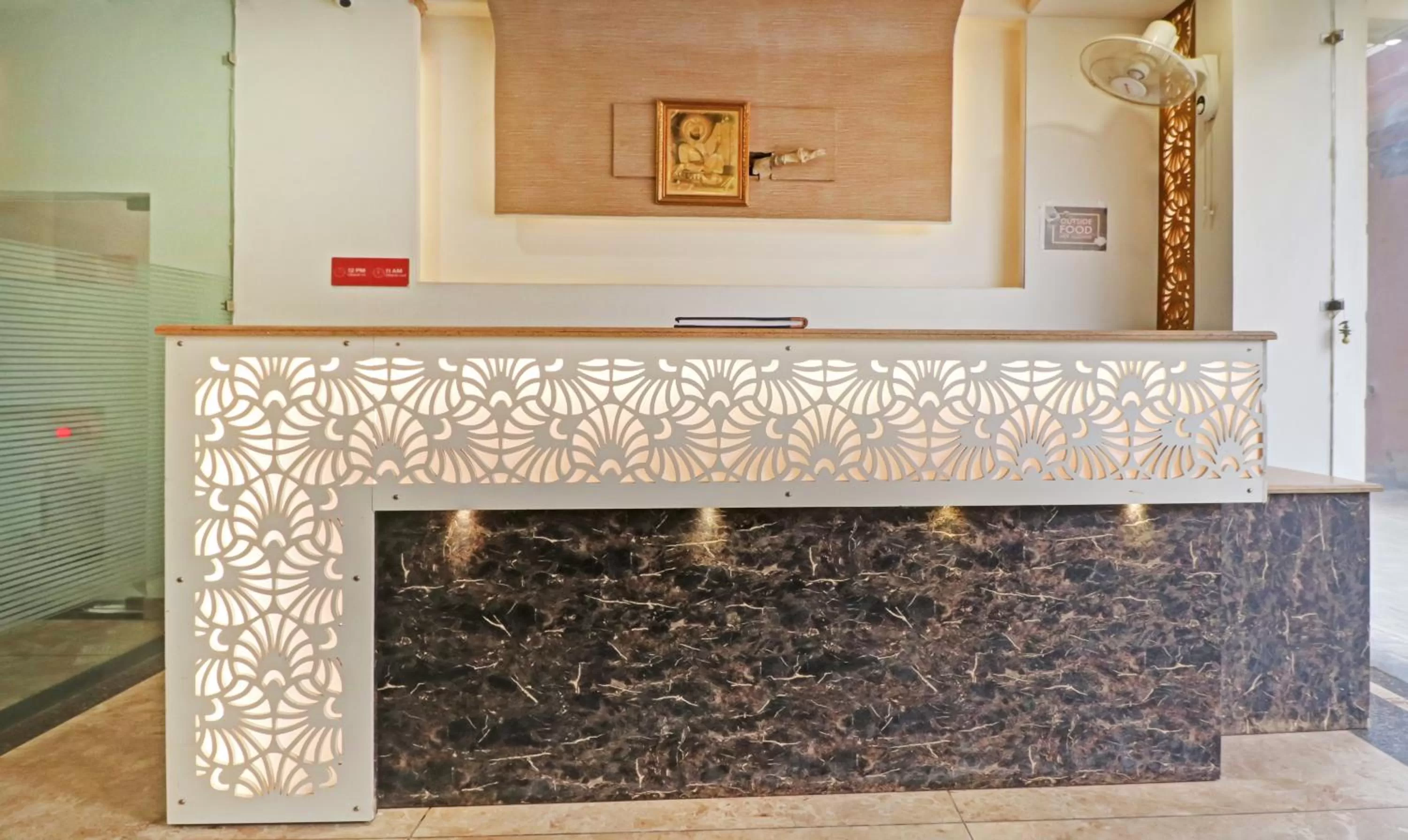 Lobby or reception in Treebo Magnum Chandigarh