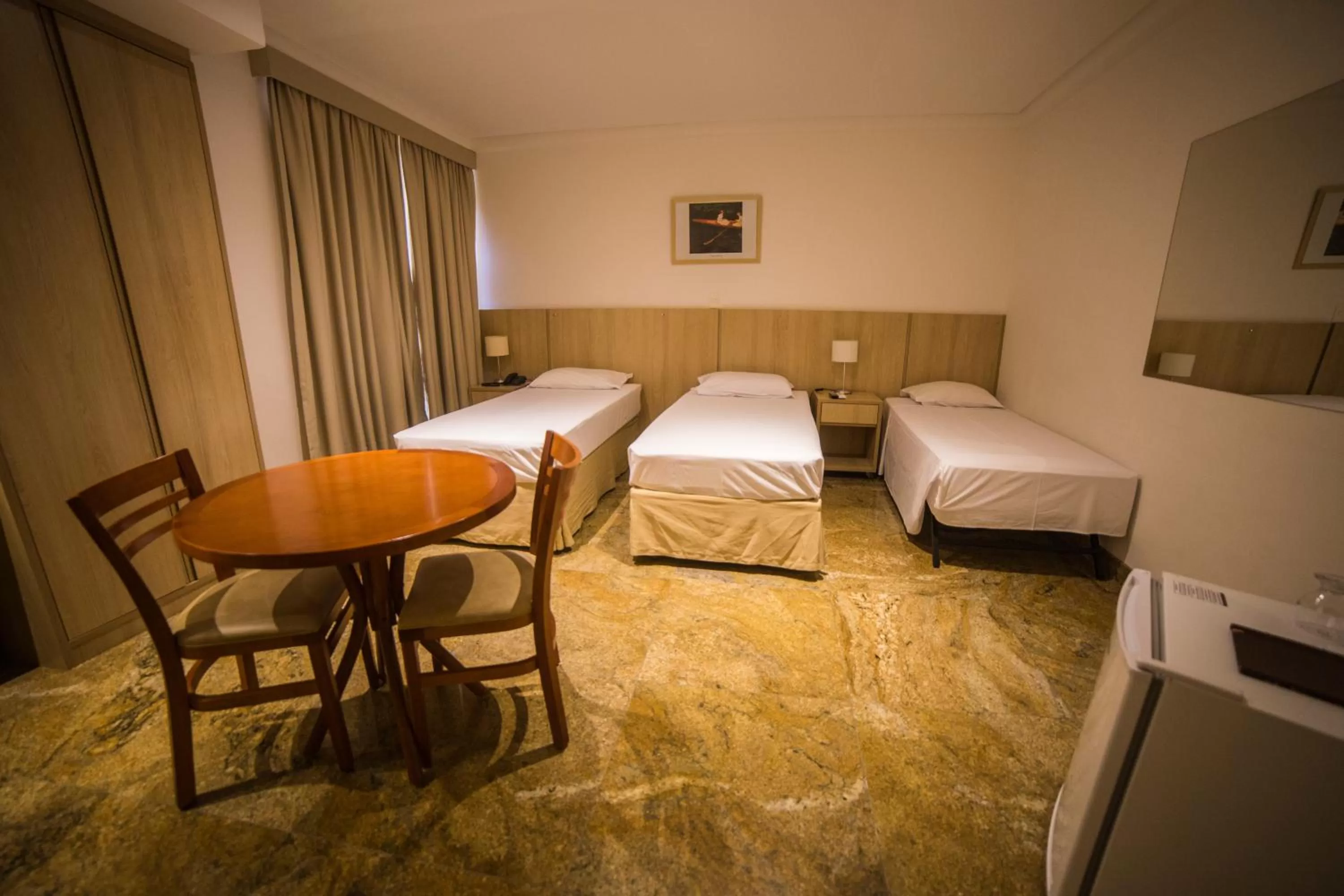 Bed in Hotel Ema Palace