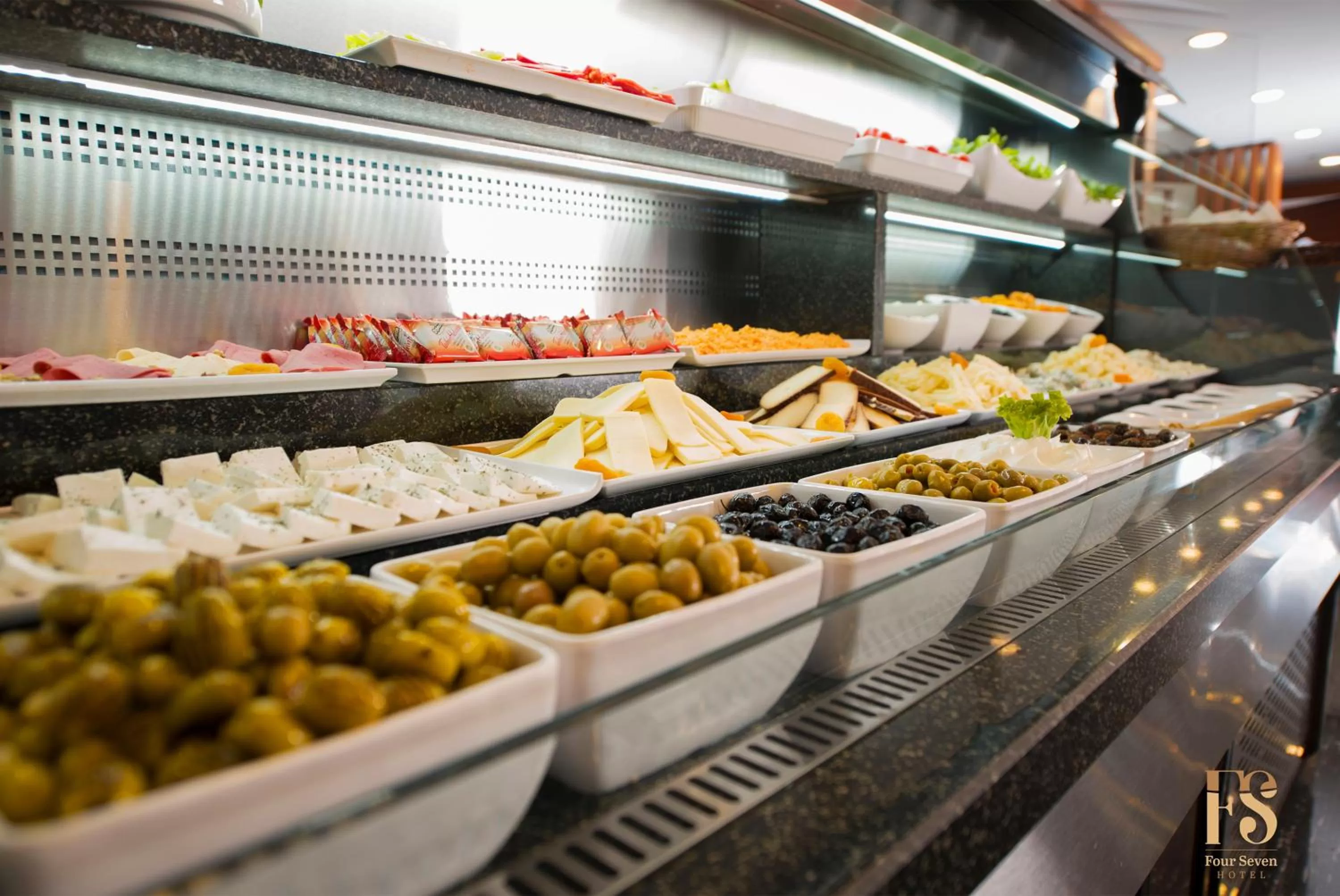 Buffet breakfast in FOUR SEVEN HOTEL