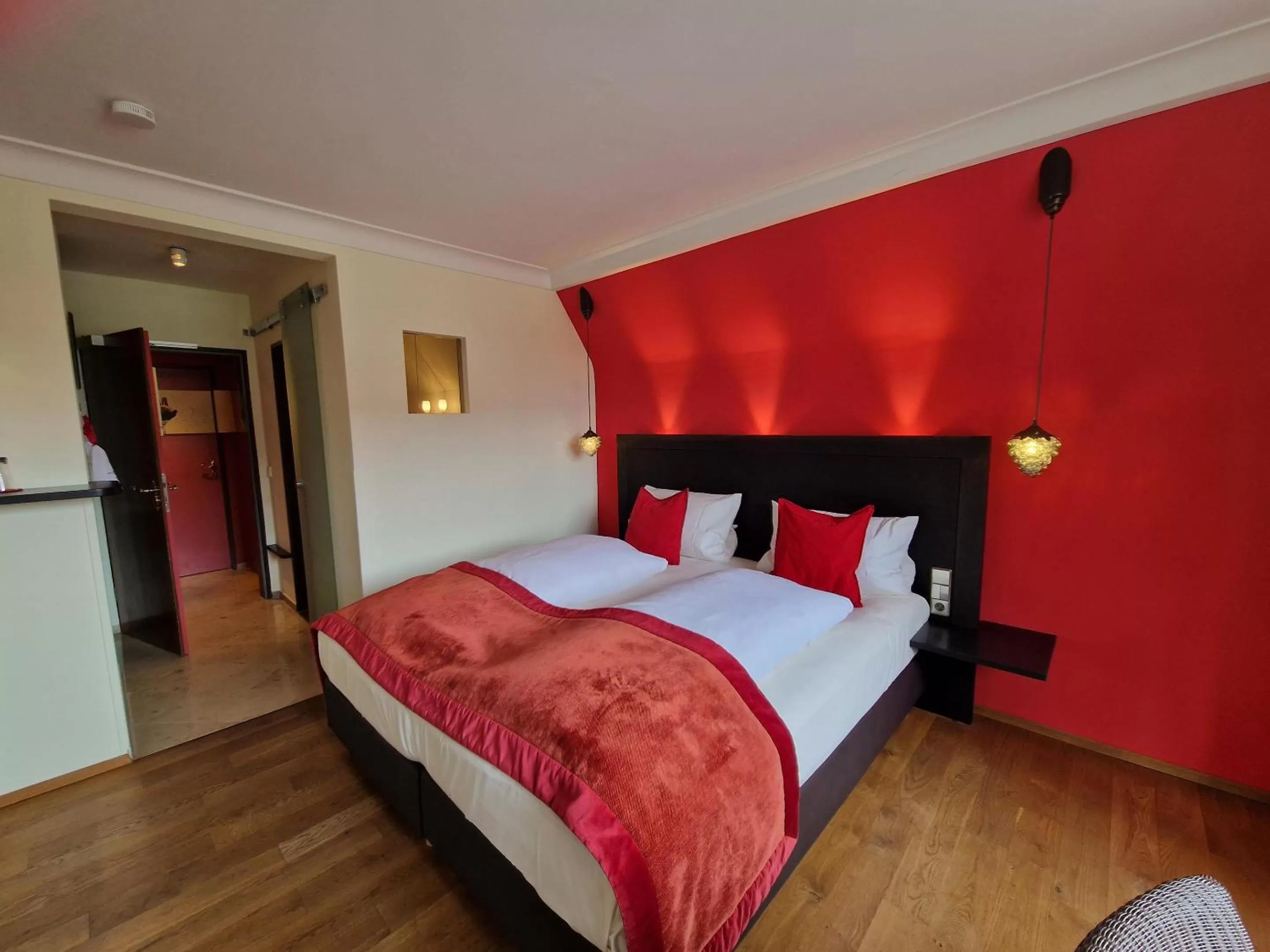 Bed in Laurentius Boutique-Hotel & Restaurant