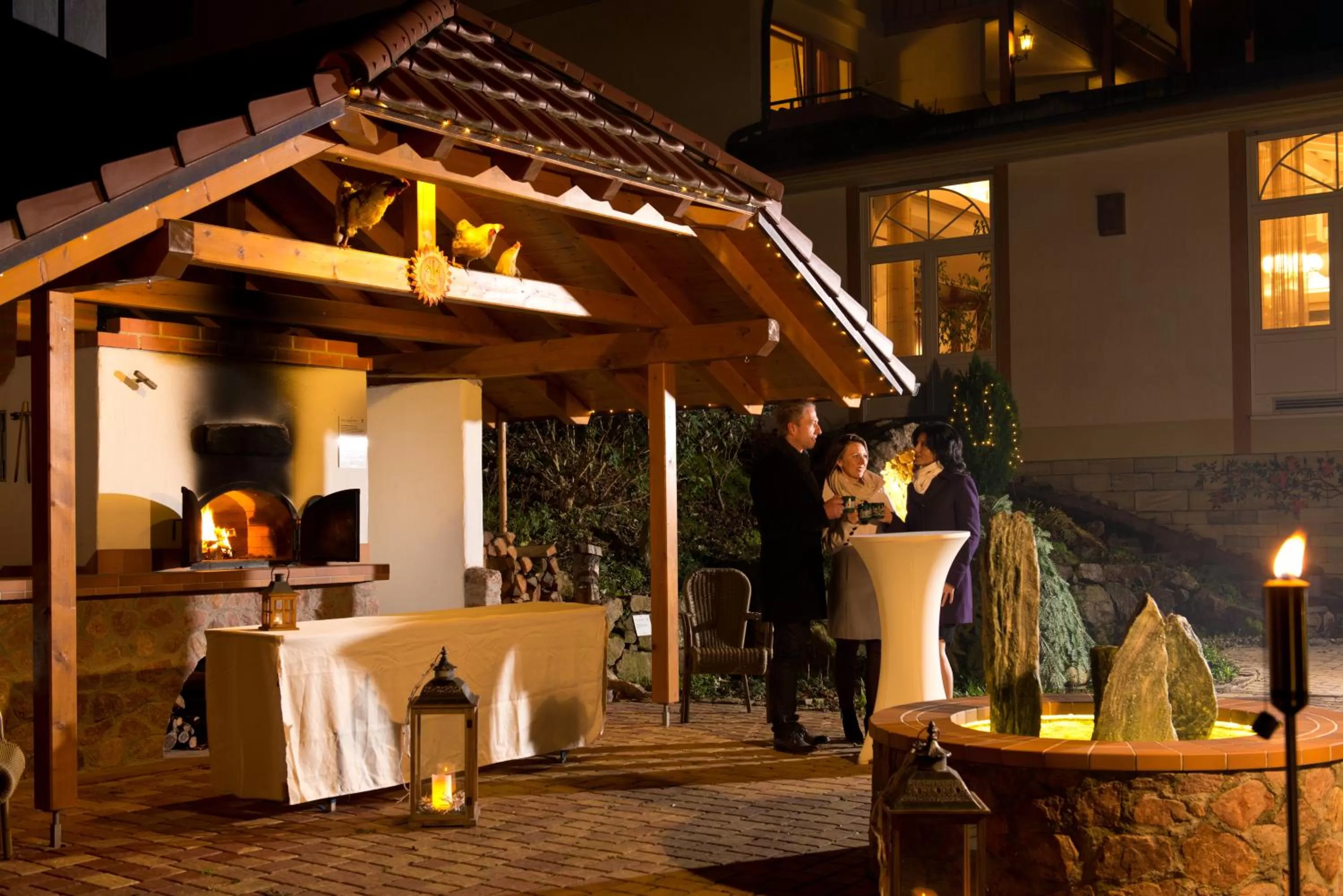 BBQ facilities in Silberkönig Schwarzwald Hotel & Restaurant Ringhotel