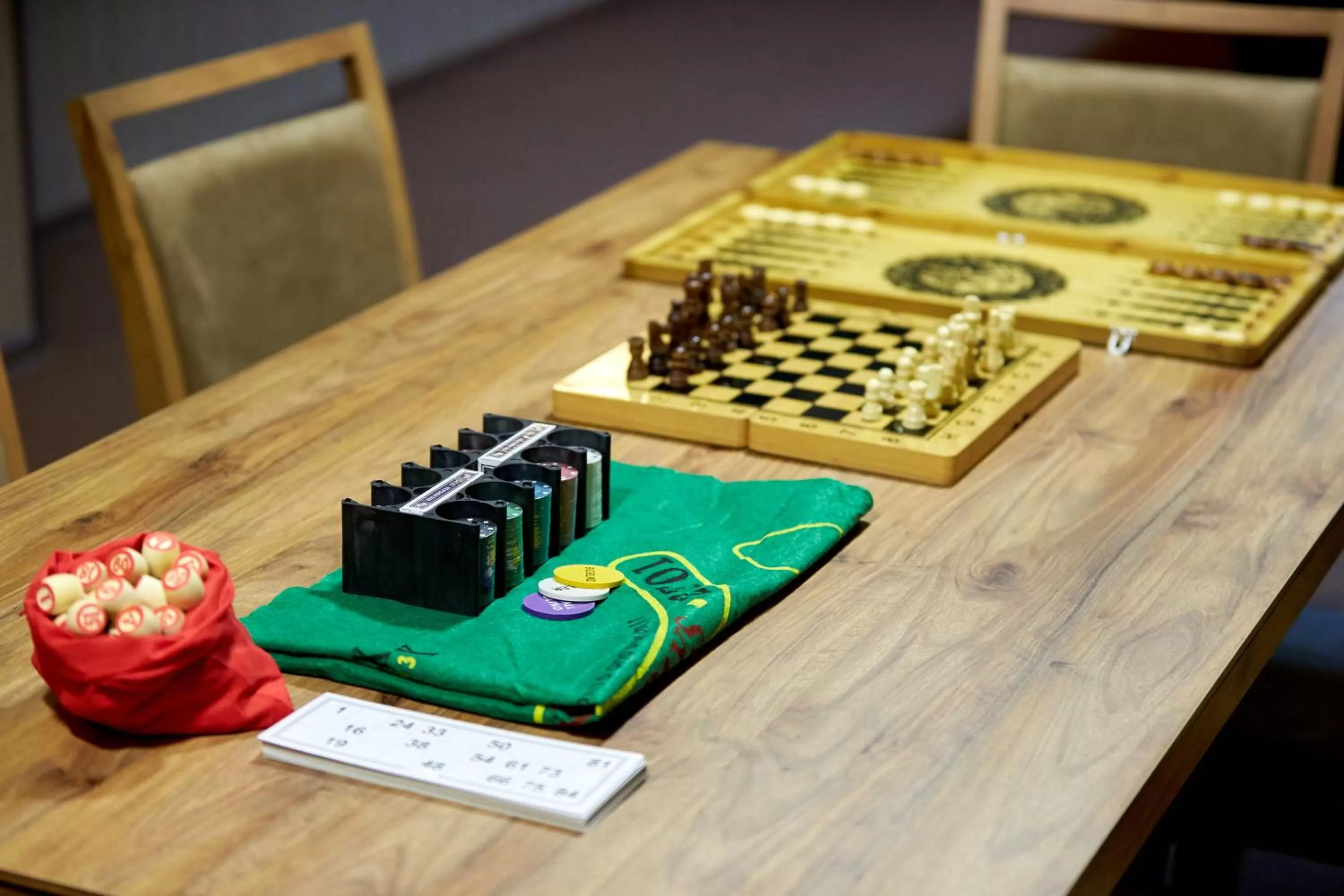 Game Room in Cruise Hotel