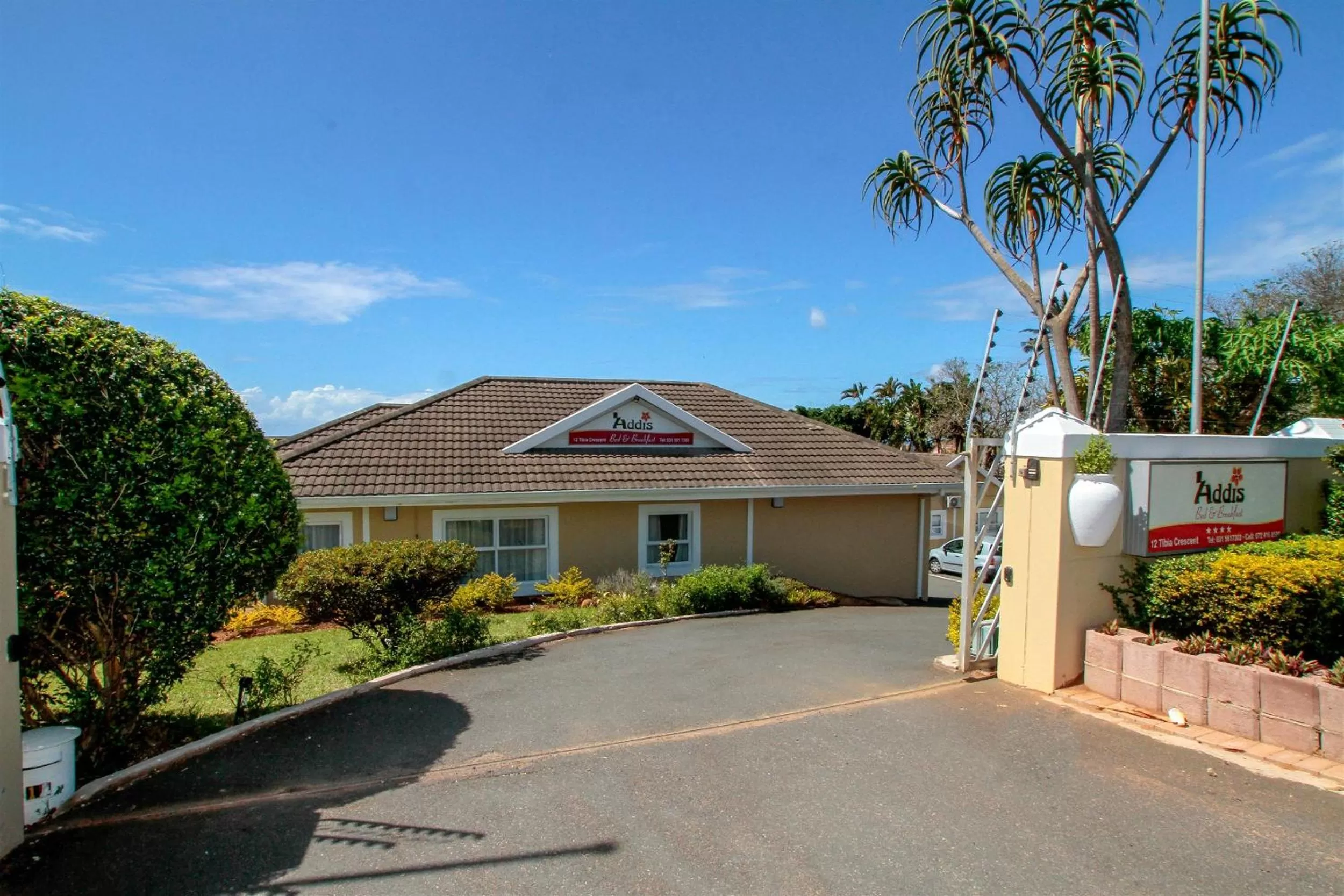 Property Building in Addis Bed and Breakfast