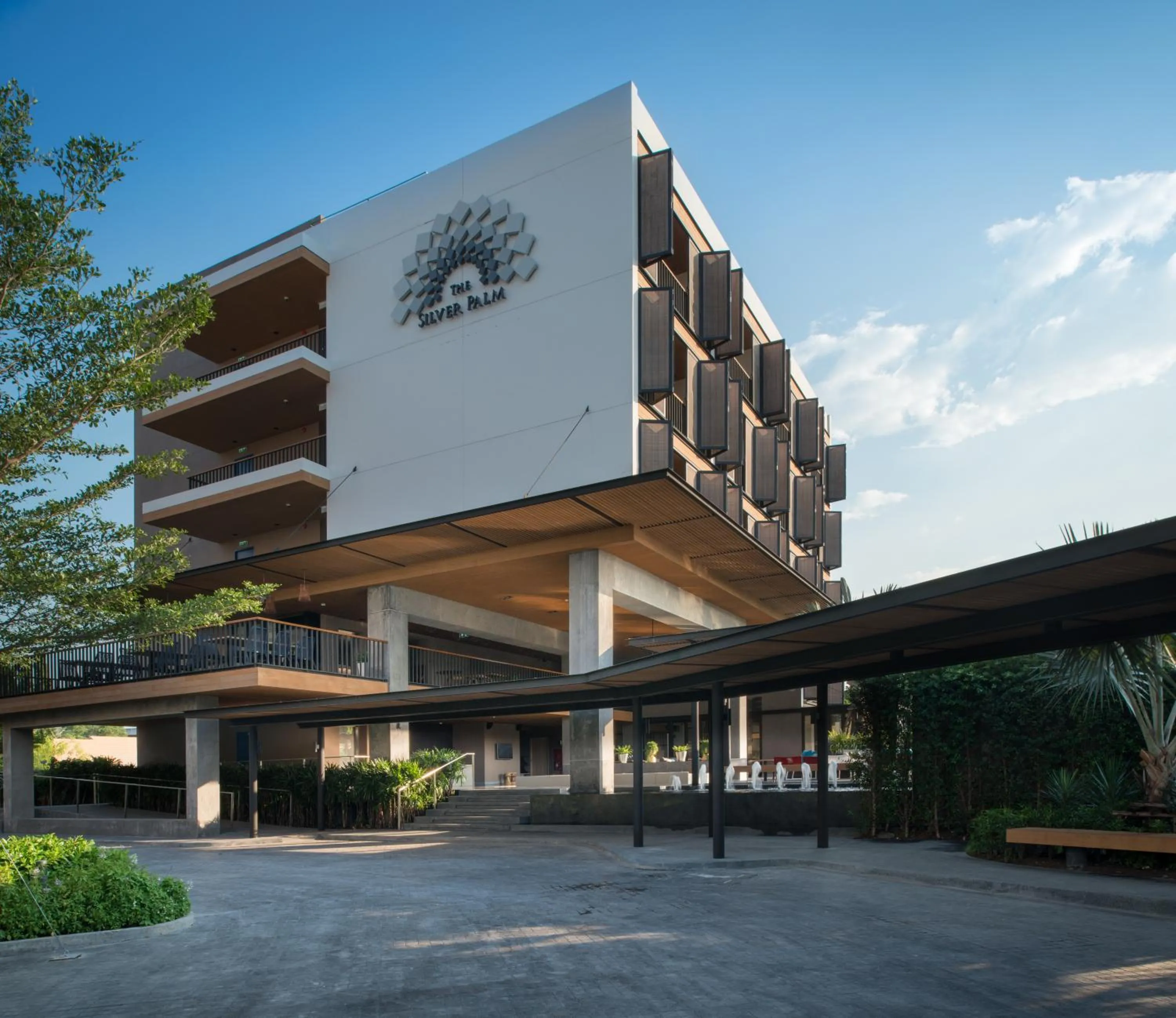 Facade/entrance in The Silver Palm Wellness Resort