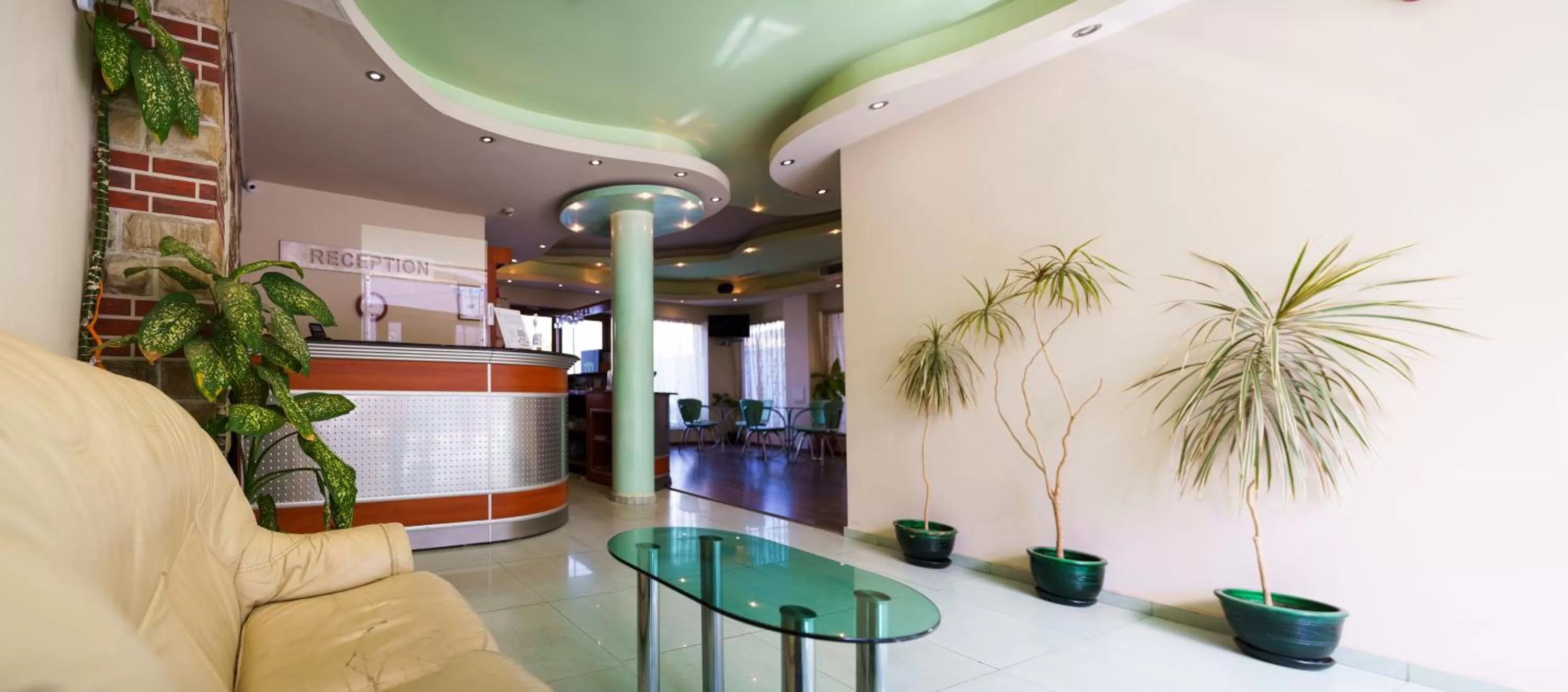 Lobby or reception in Dionis Hotel