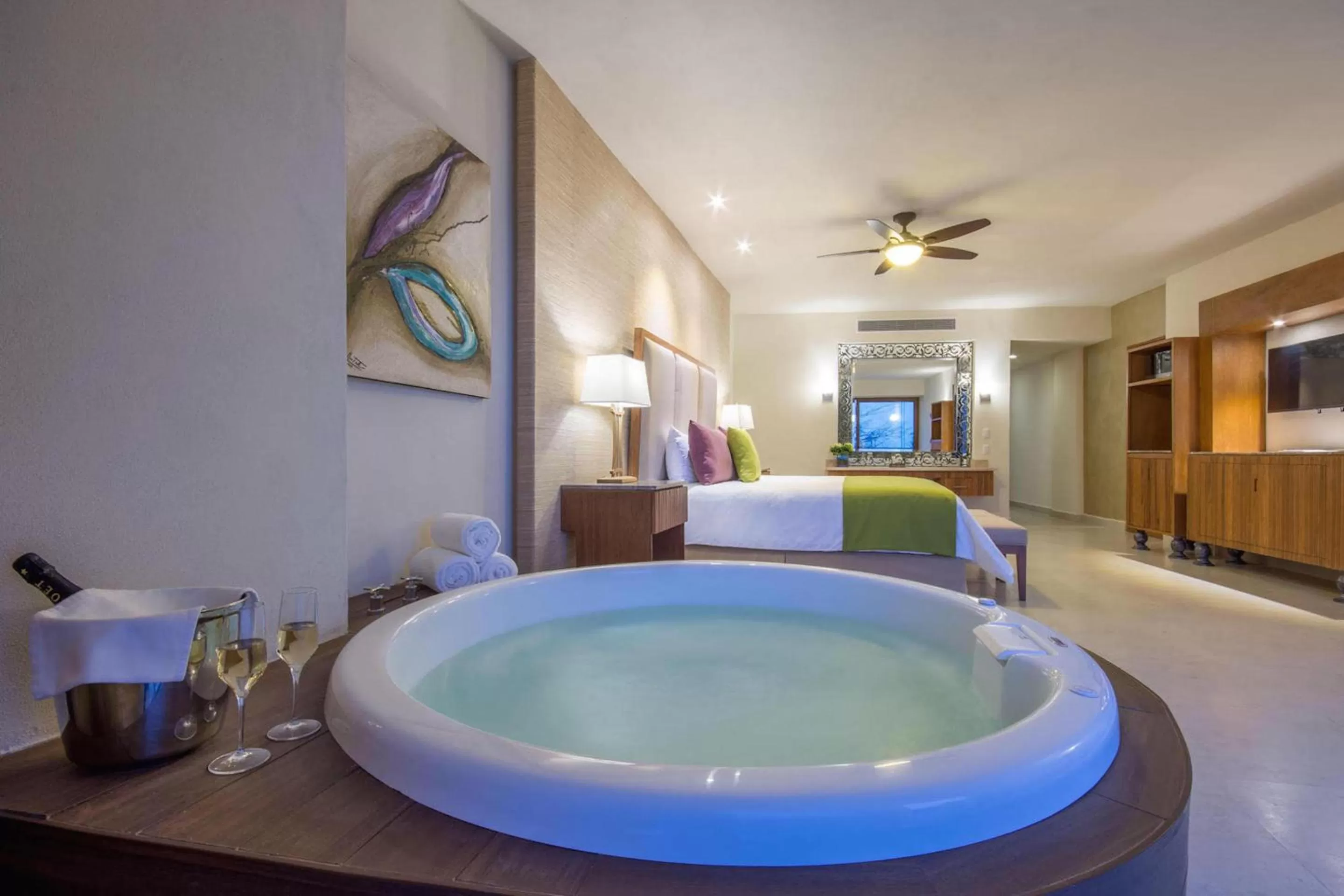 Hot Tub in Almar LGBT Luxury Resort