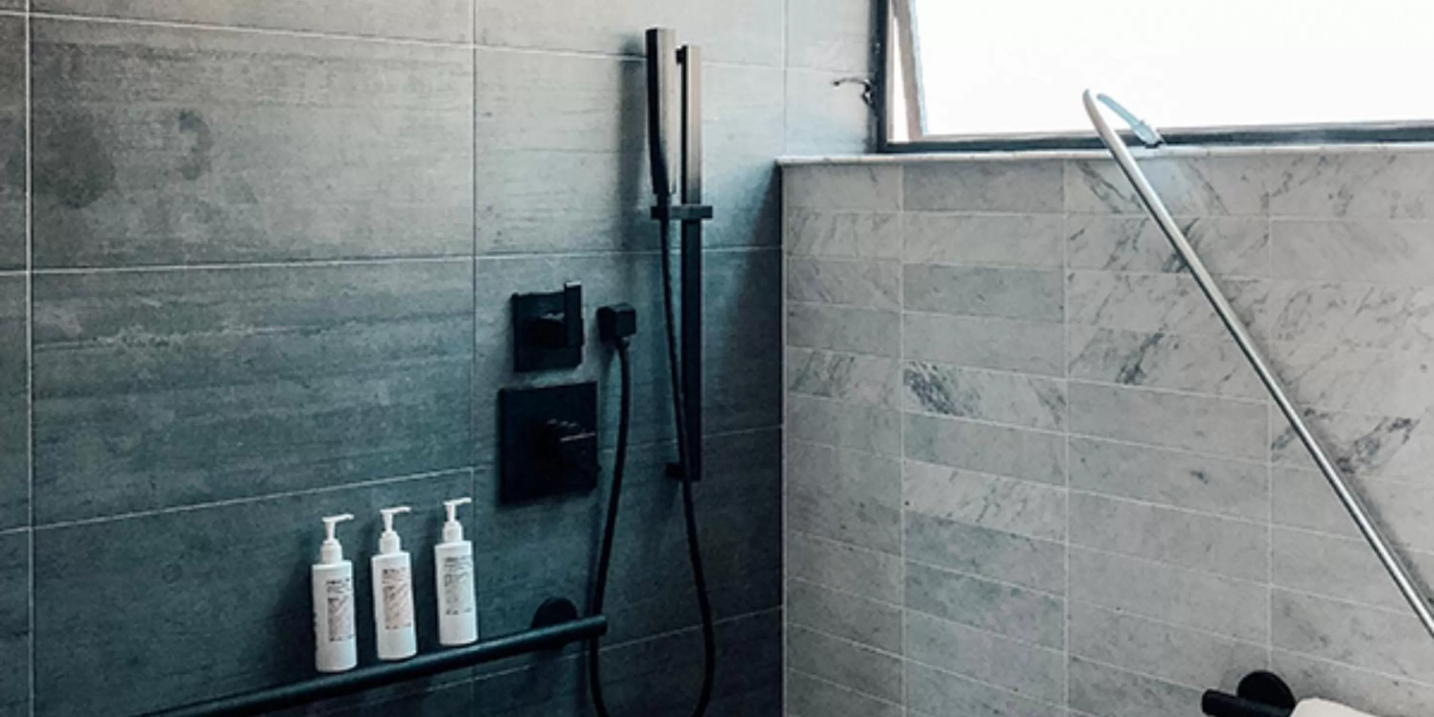 Bathroom in AutoCamp Yosemite