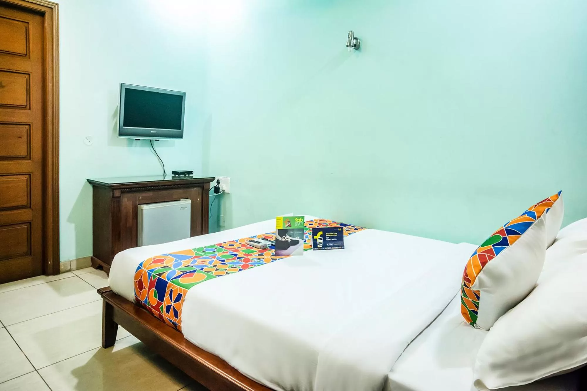 Bedroom, Bed in Fabhotel Blossoms Service Apartment - T Nagar