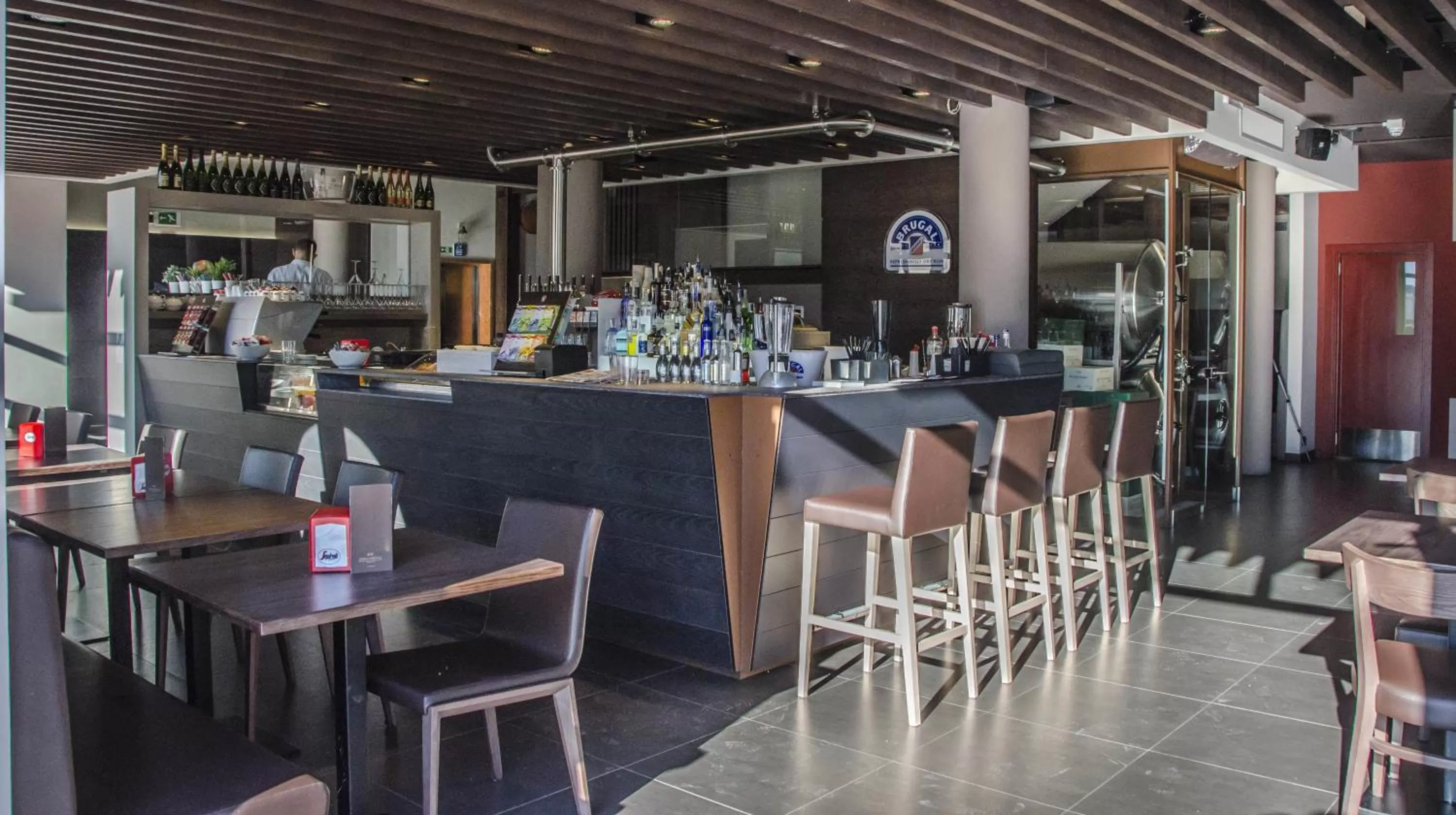 Lounge or bar in Fly Bike Hotel