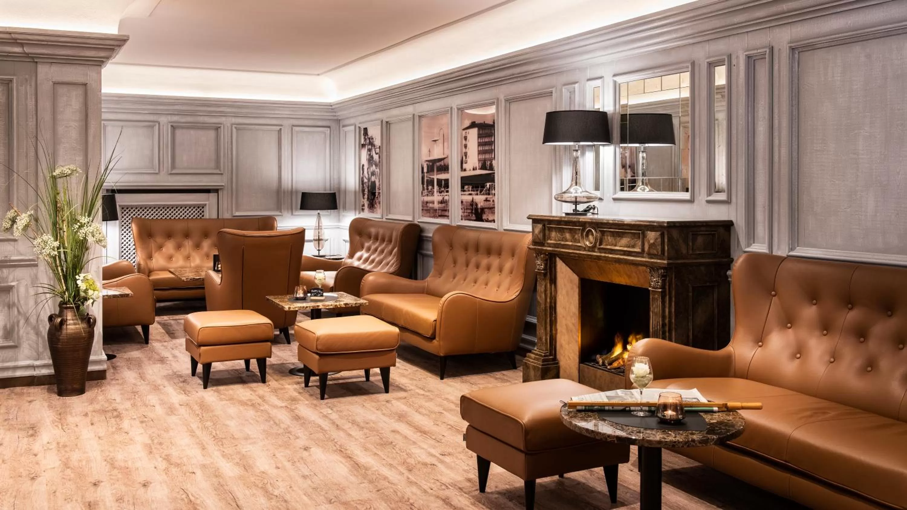 Lounge or bar in Parkhotel