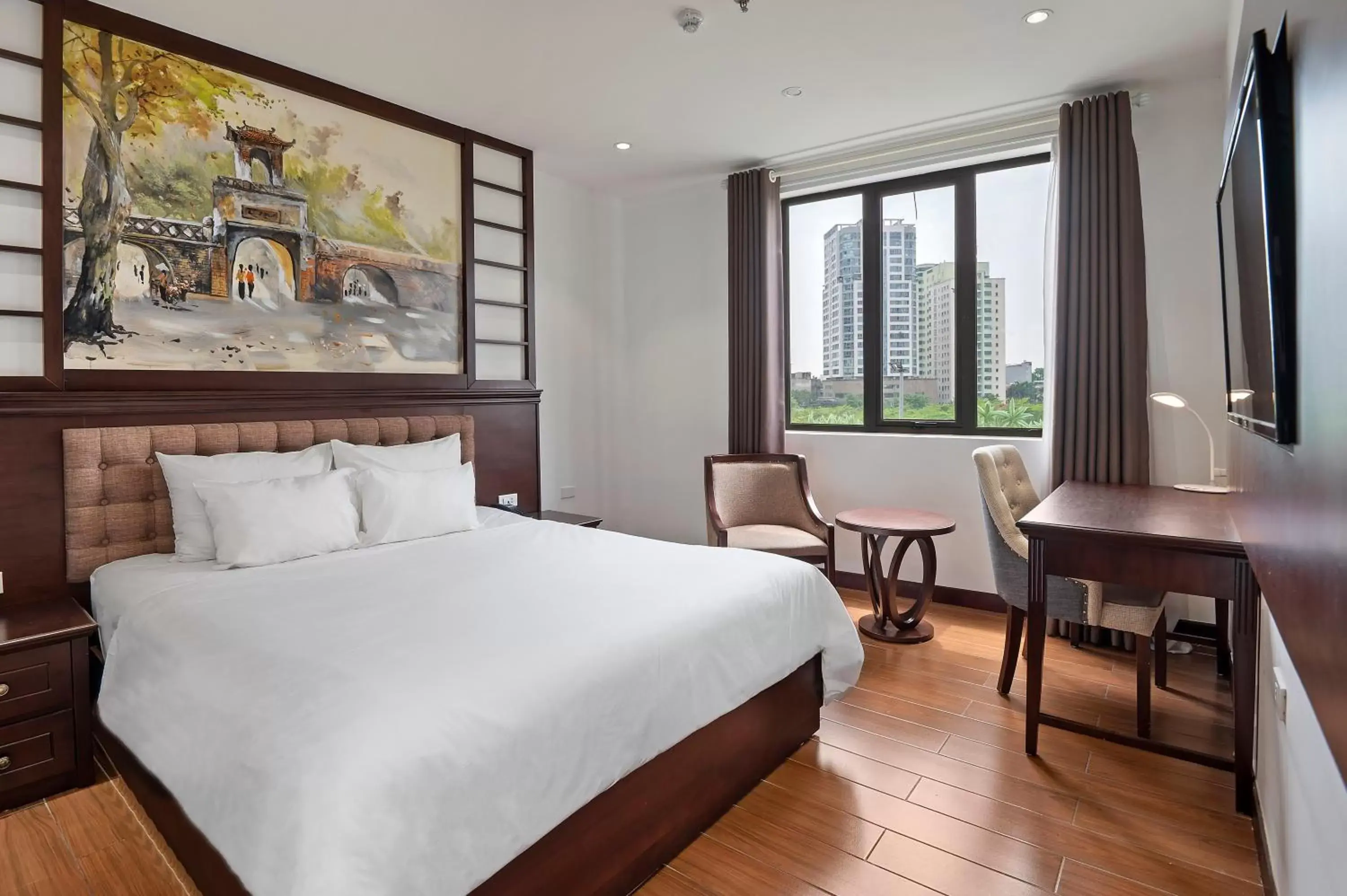 Deluxe Room in 22Land Residence Hotel & Spa Ha Noi Deluxe Room in 22Land Residence Hotel & Spa Ha Noi