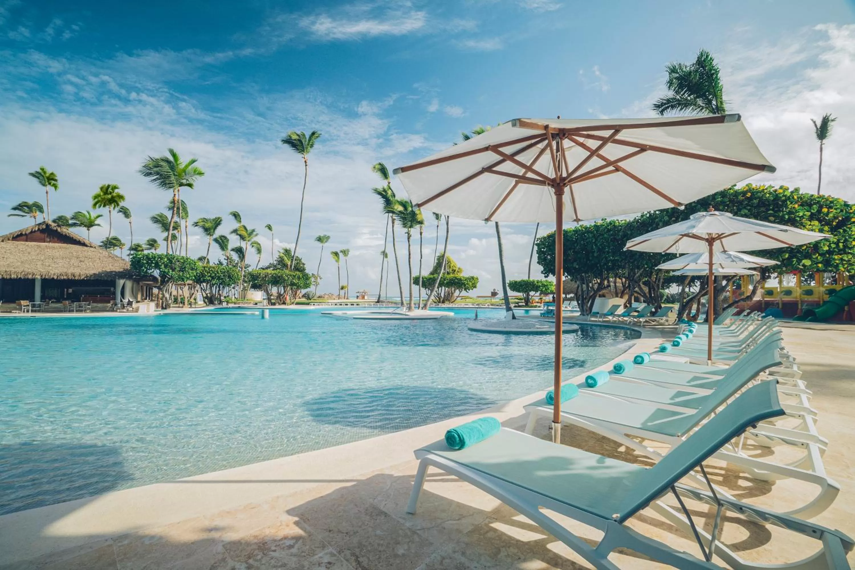 Swimming pool in Iberostar Selection Bavaro Suites - All Inclusive