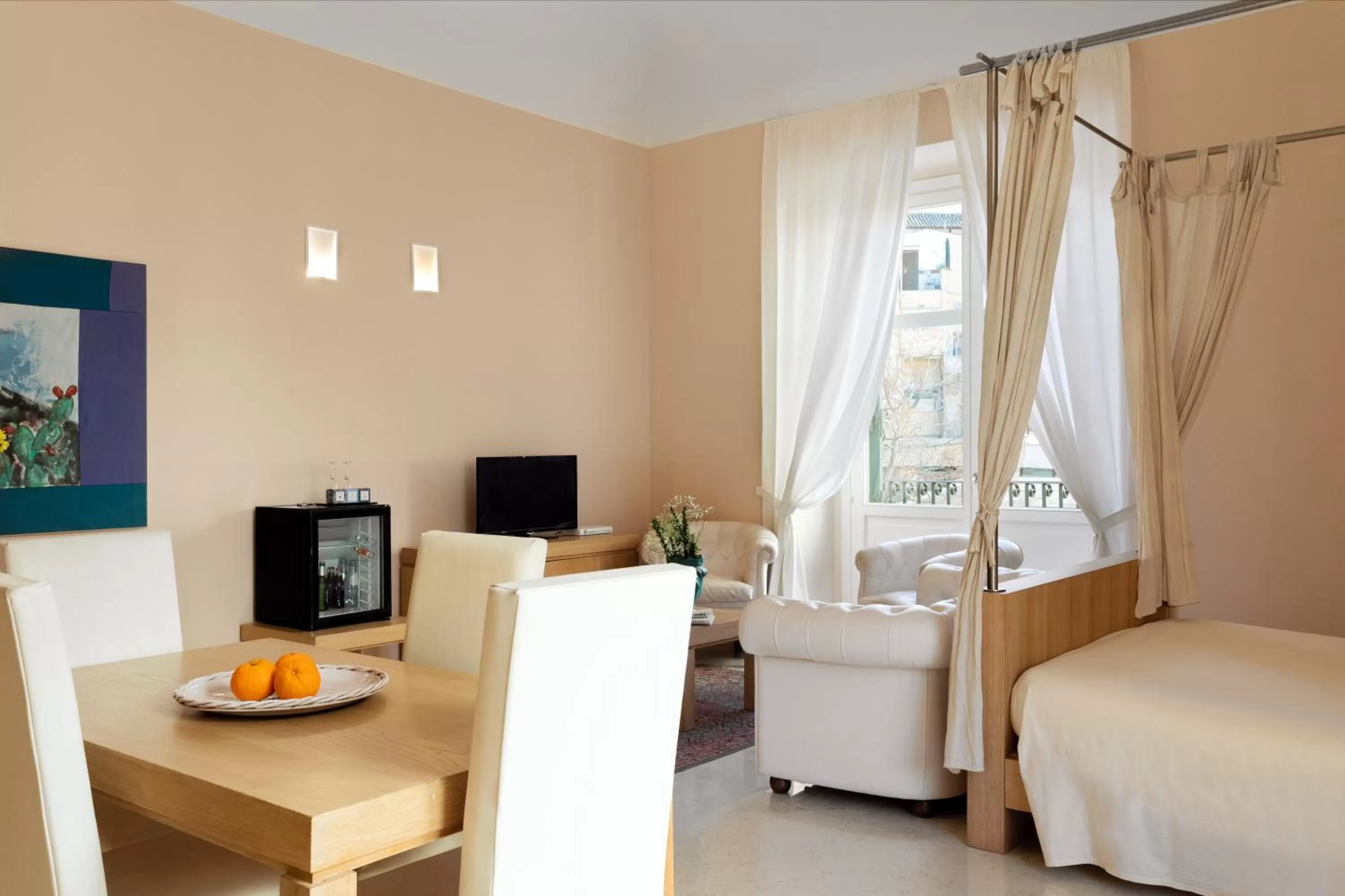 TV and multimedia in Palazzo Brunaccini Boutique Hotel