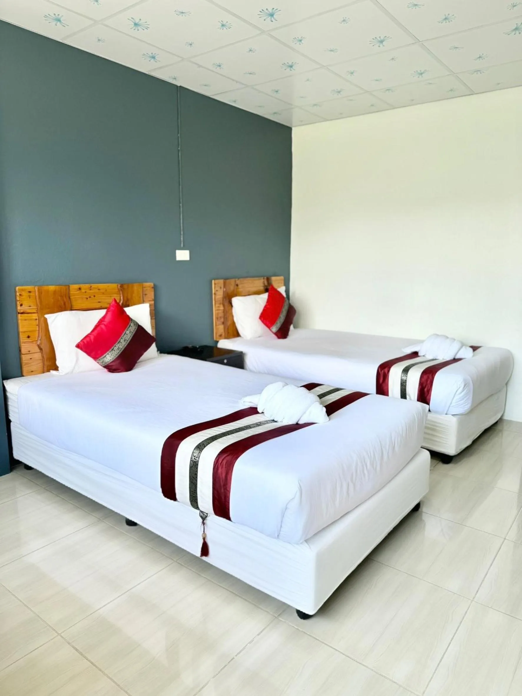 Bed in Diamond de pai