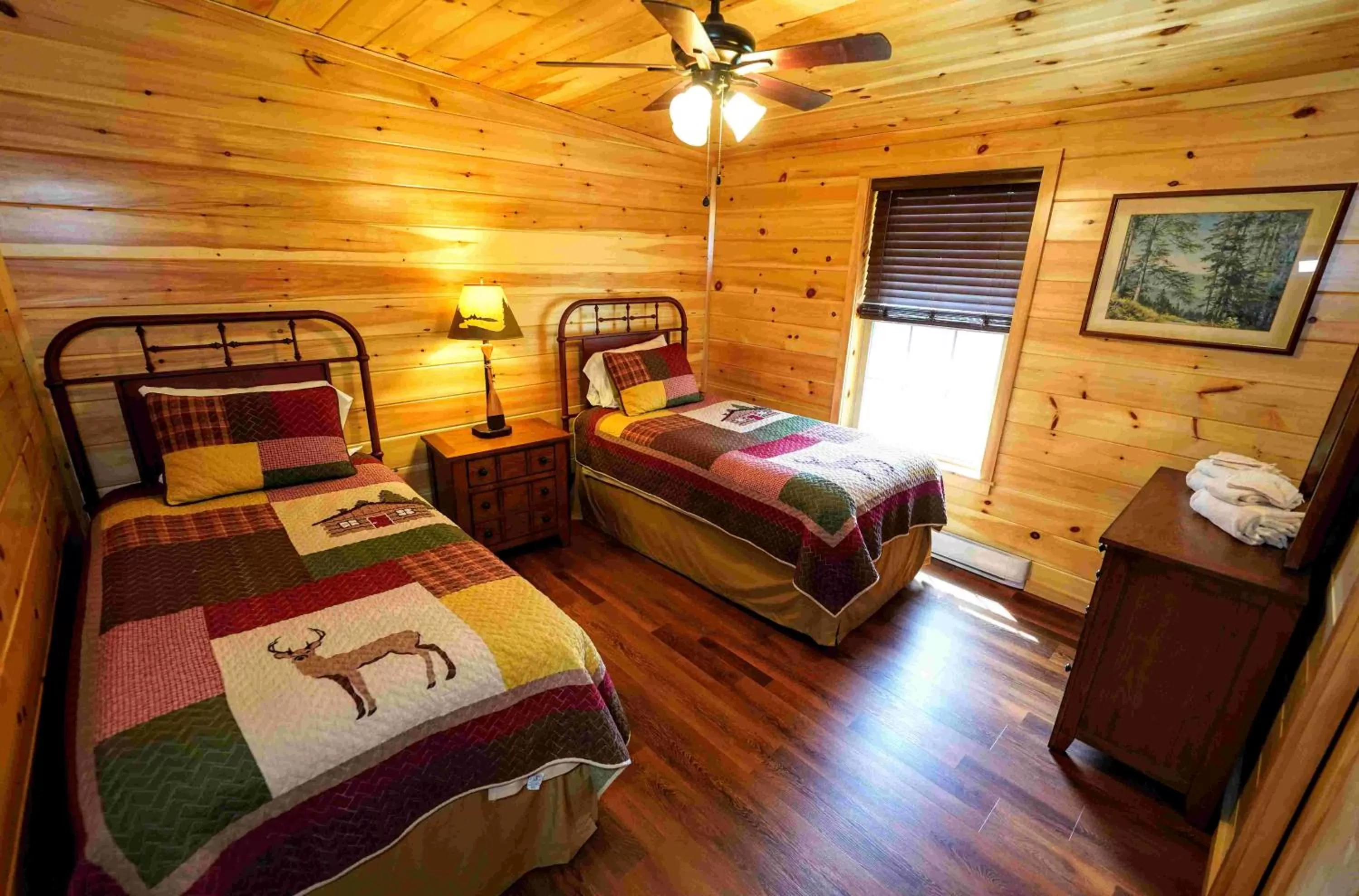 Bed in Ampersand Bay Resort