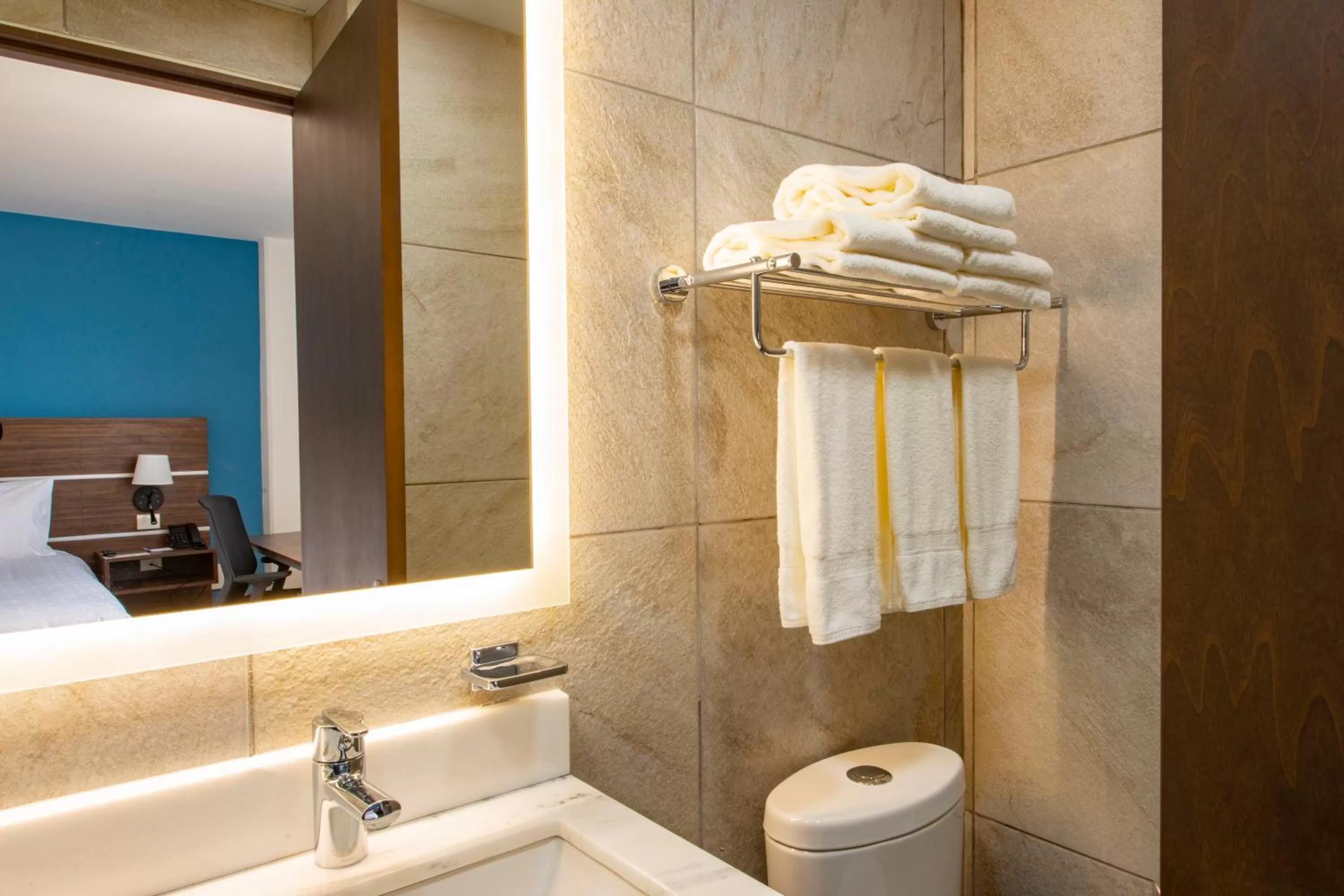 Bathroom in Holiday Inn Express Merida Centro by IHG