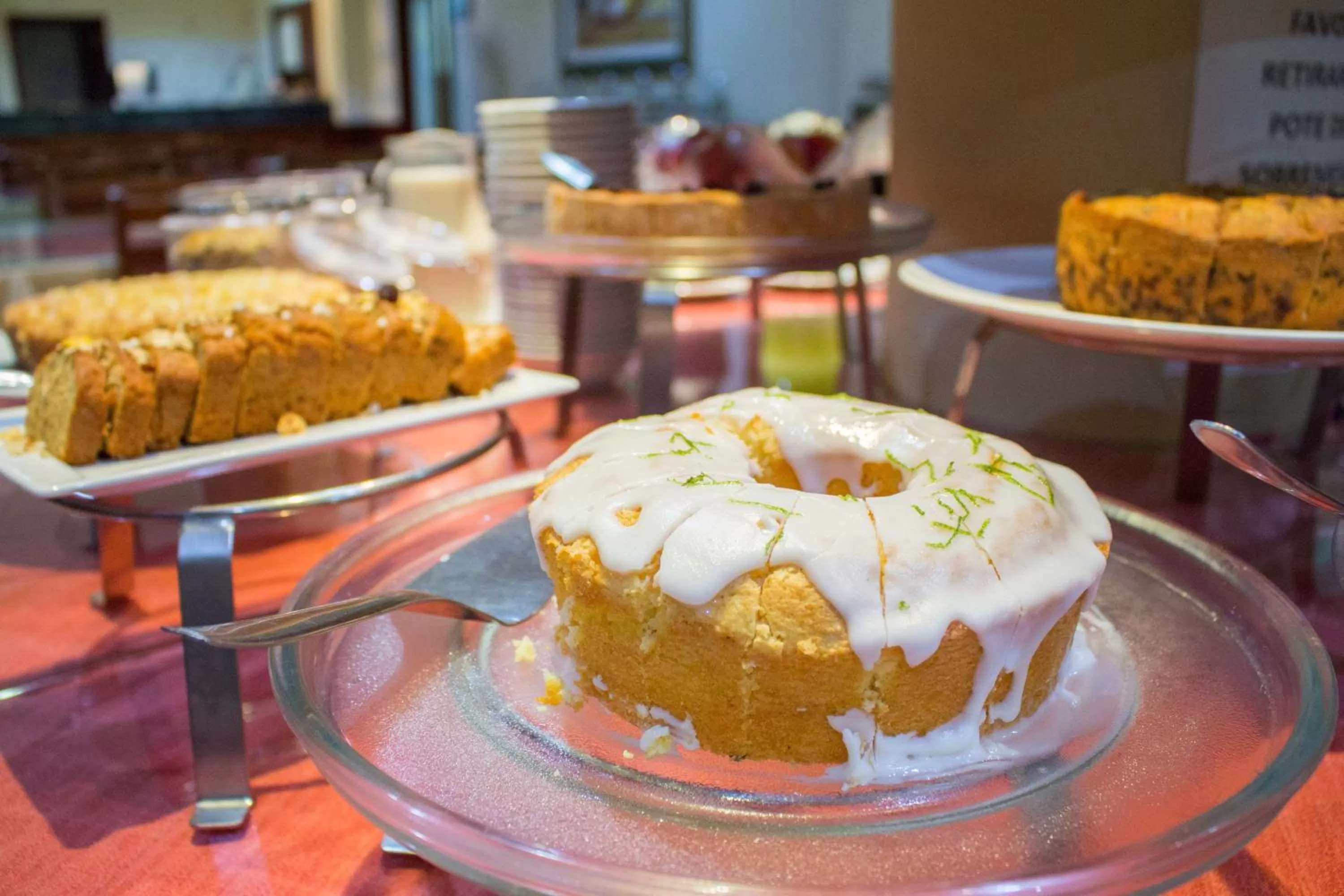 Buffet breakfast in Hotel Estação 101 - Brusque