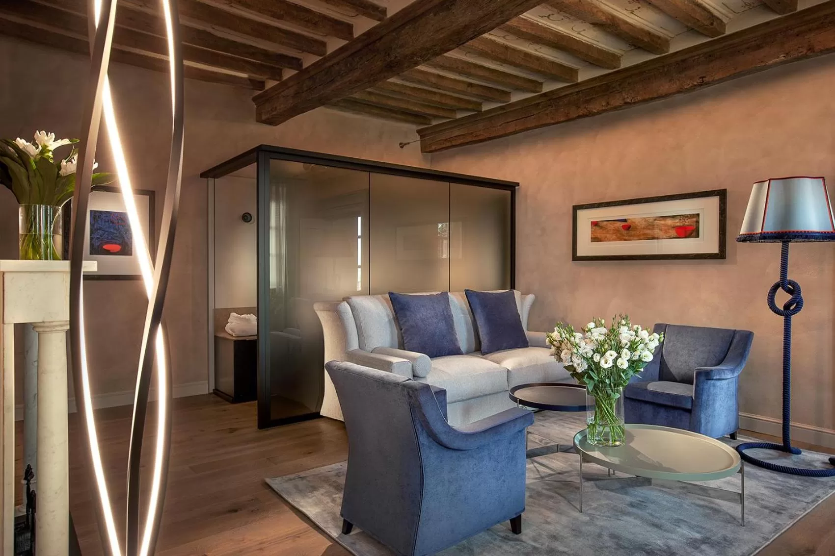 Living room in Il Cortile di San Michele