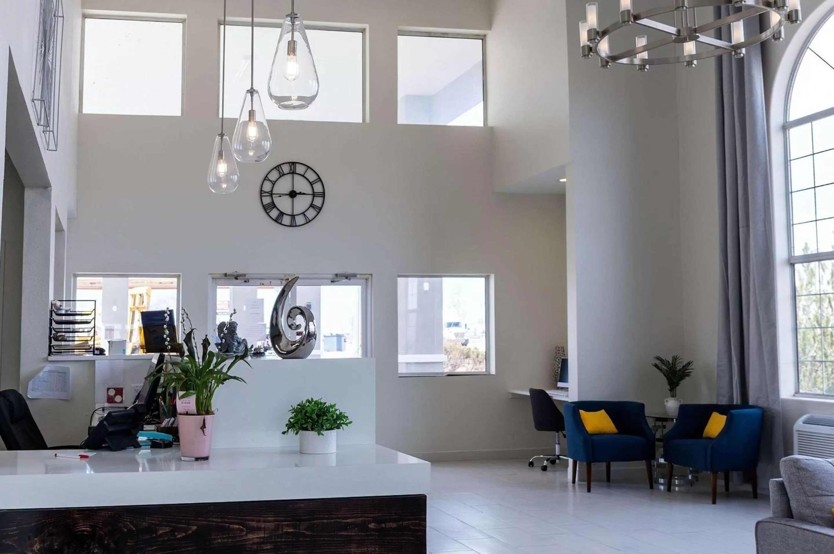 Lobby or reception in Quality Inn Winslow I-40