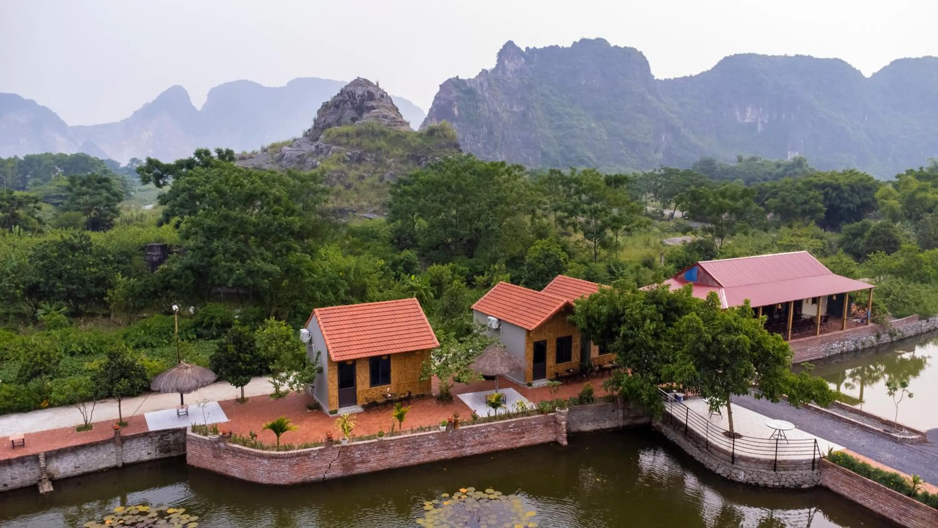 Property building in Tam Coc Cat Luong Homestay