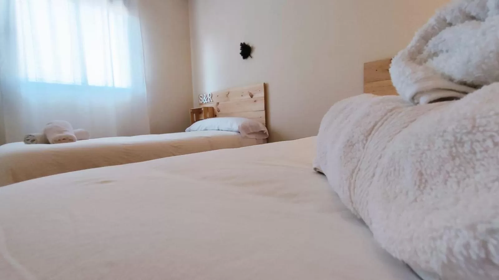 Bed in El Bosque Suites&Room