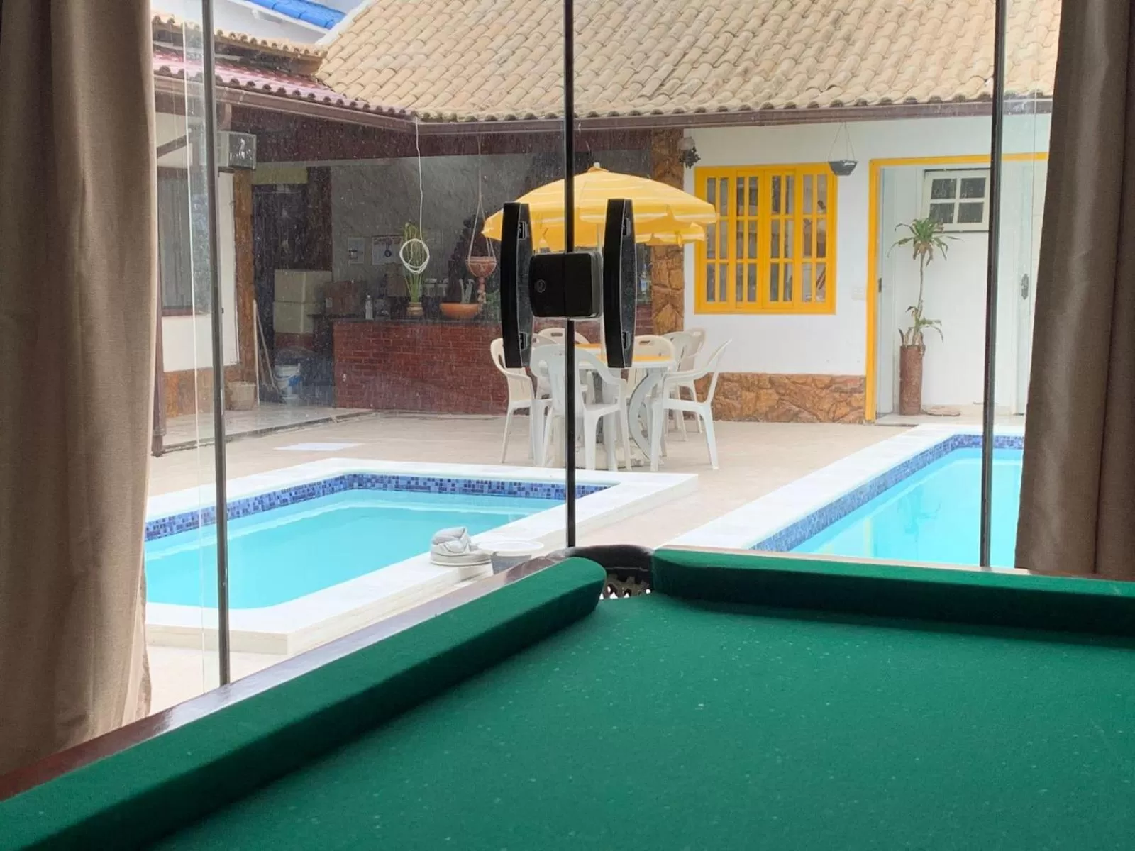 Game Room, Billiards in Pousada Fazendinha Unamar