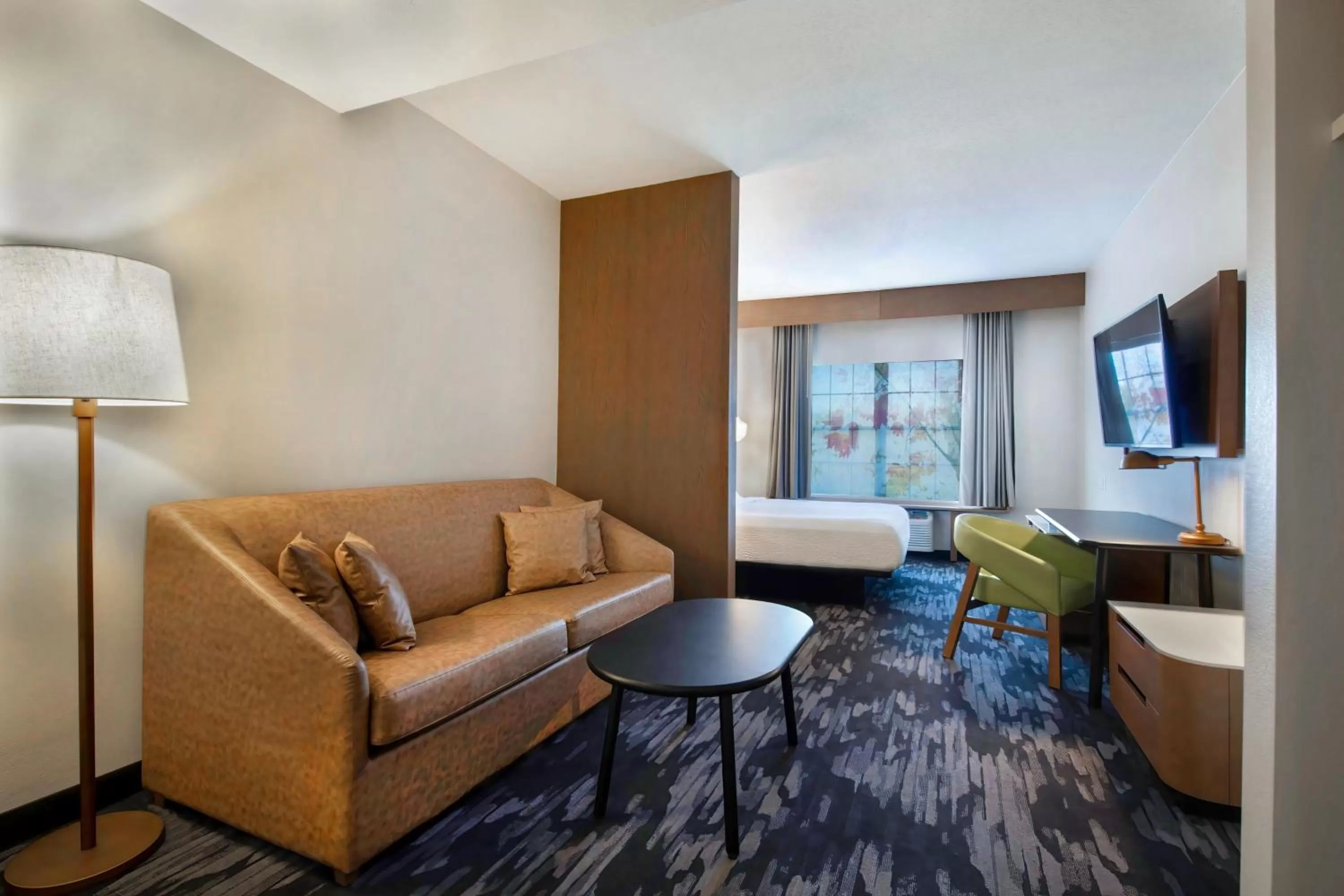 Living room in Fairfield Inn & Suites by Marriott Cortland