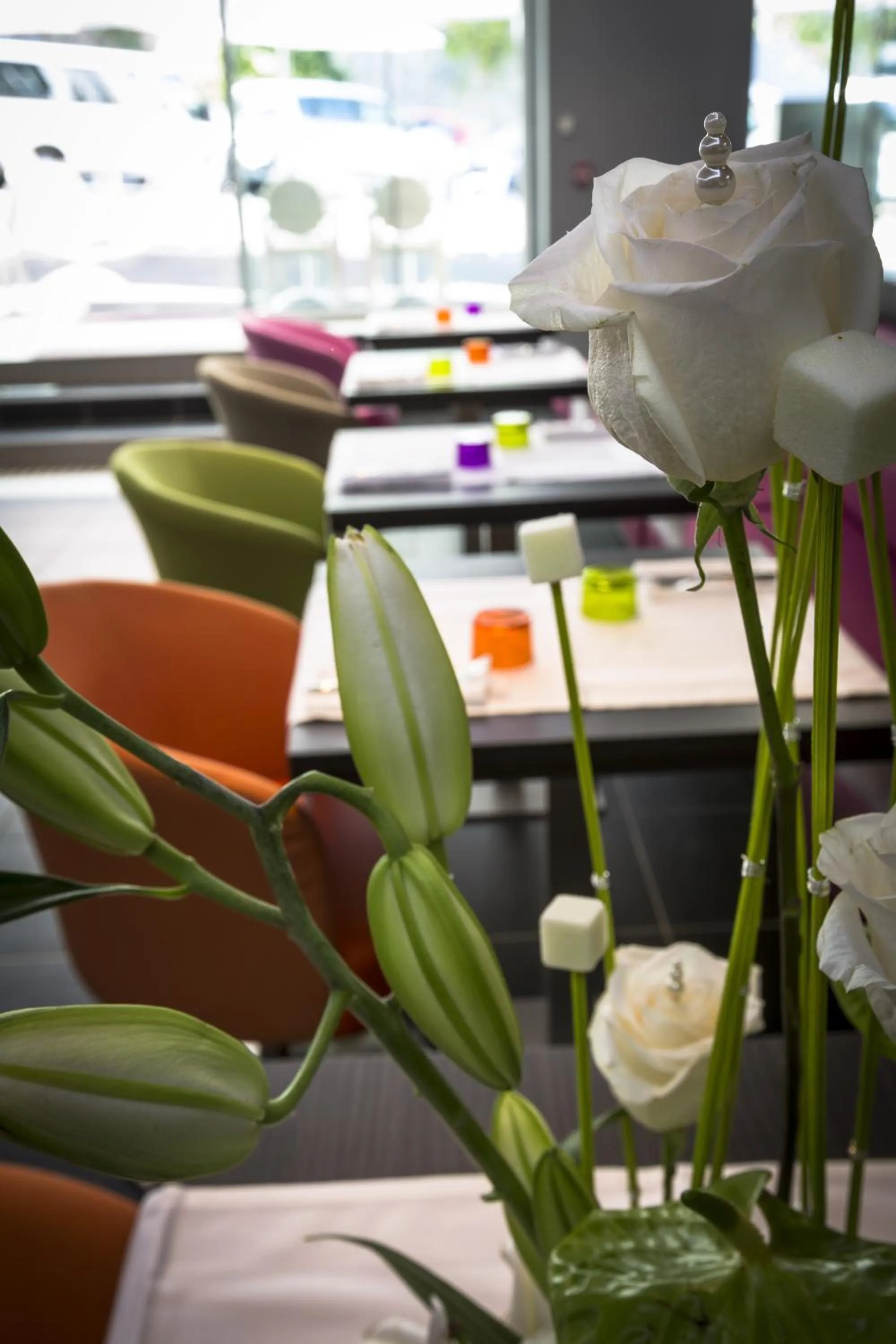 Lounge or bar in Hôtel Astrid