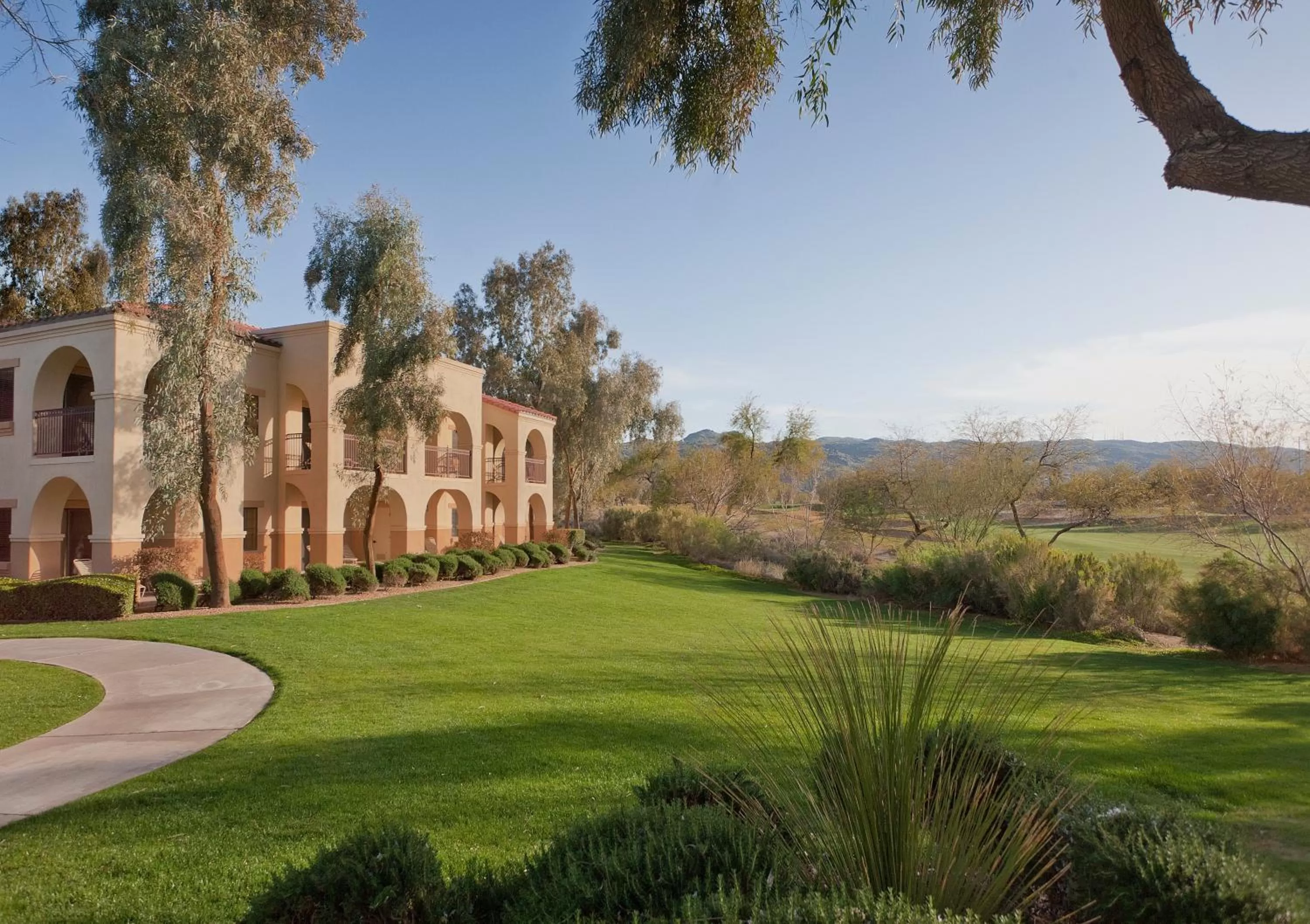 Property building in The Legacy Golf Resort