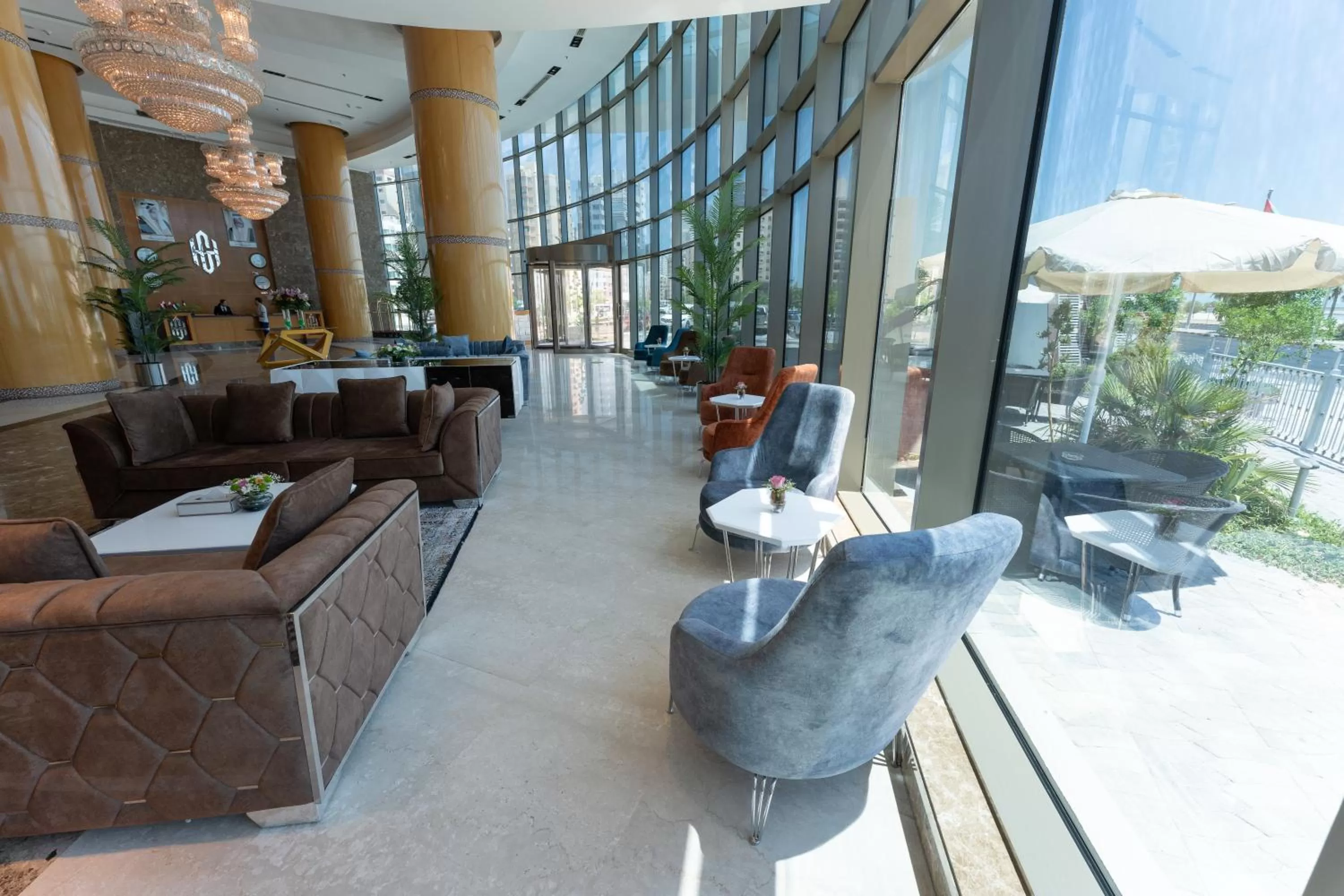 Lobby or reception in Kuwait Grand Hotel