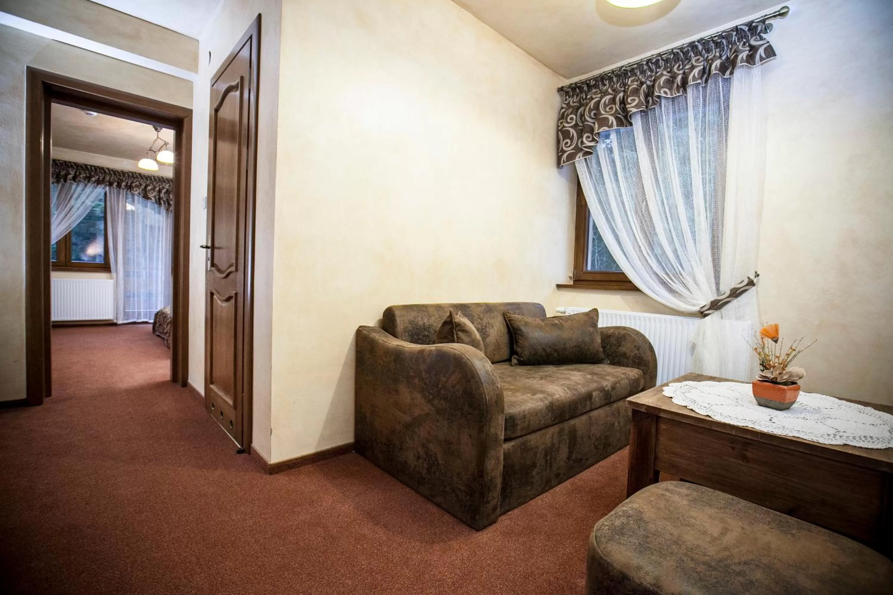 Living room in Hotel Dwór Karolówka