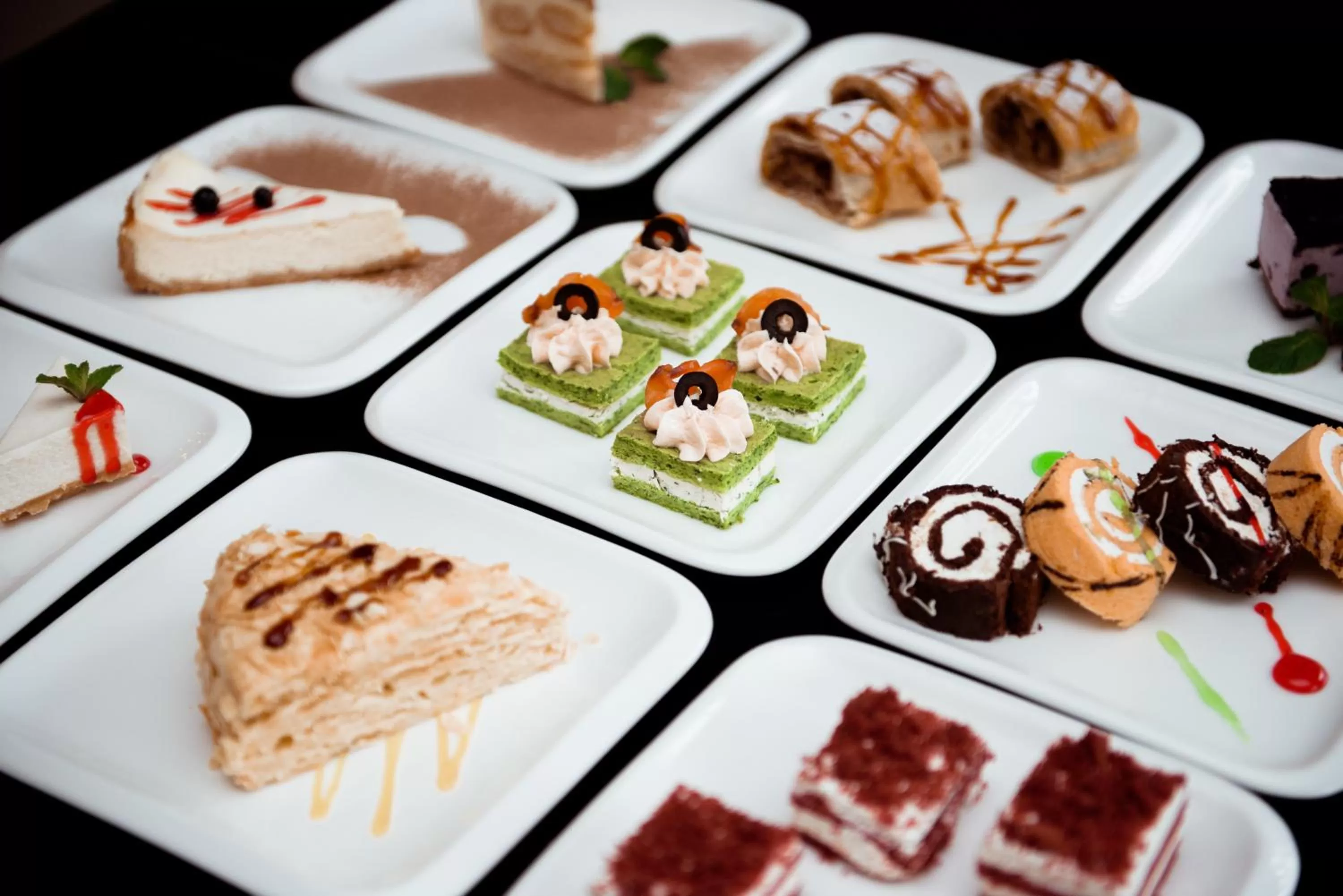 Food close-up in Evropa Hotel