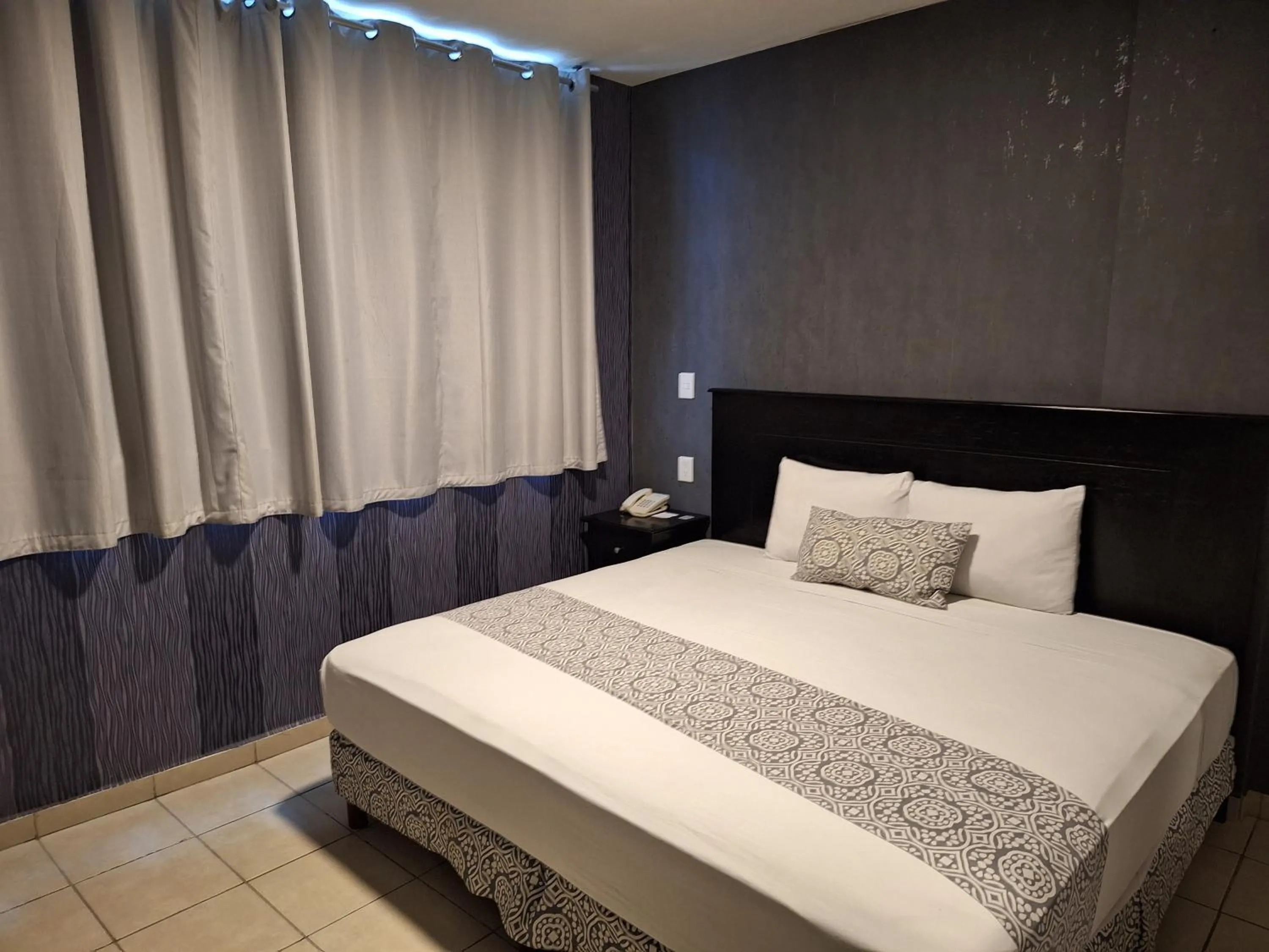 Bed in Hotel Costa Verde