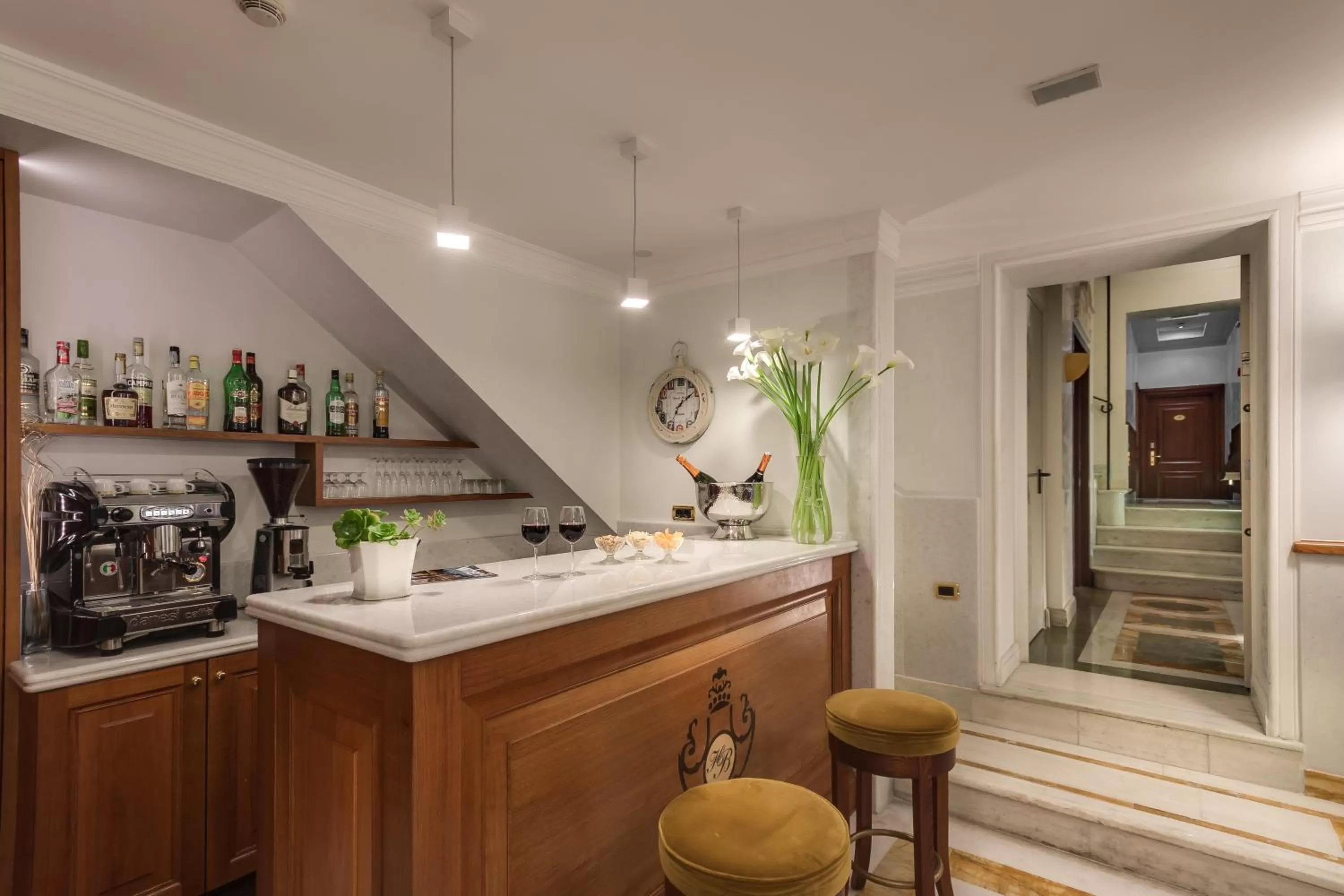 Lounge or bar in Hotel Borromeo