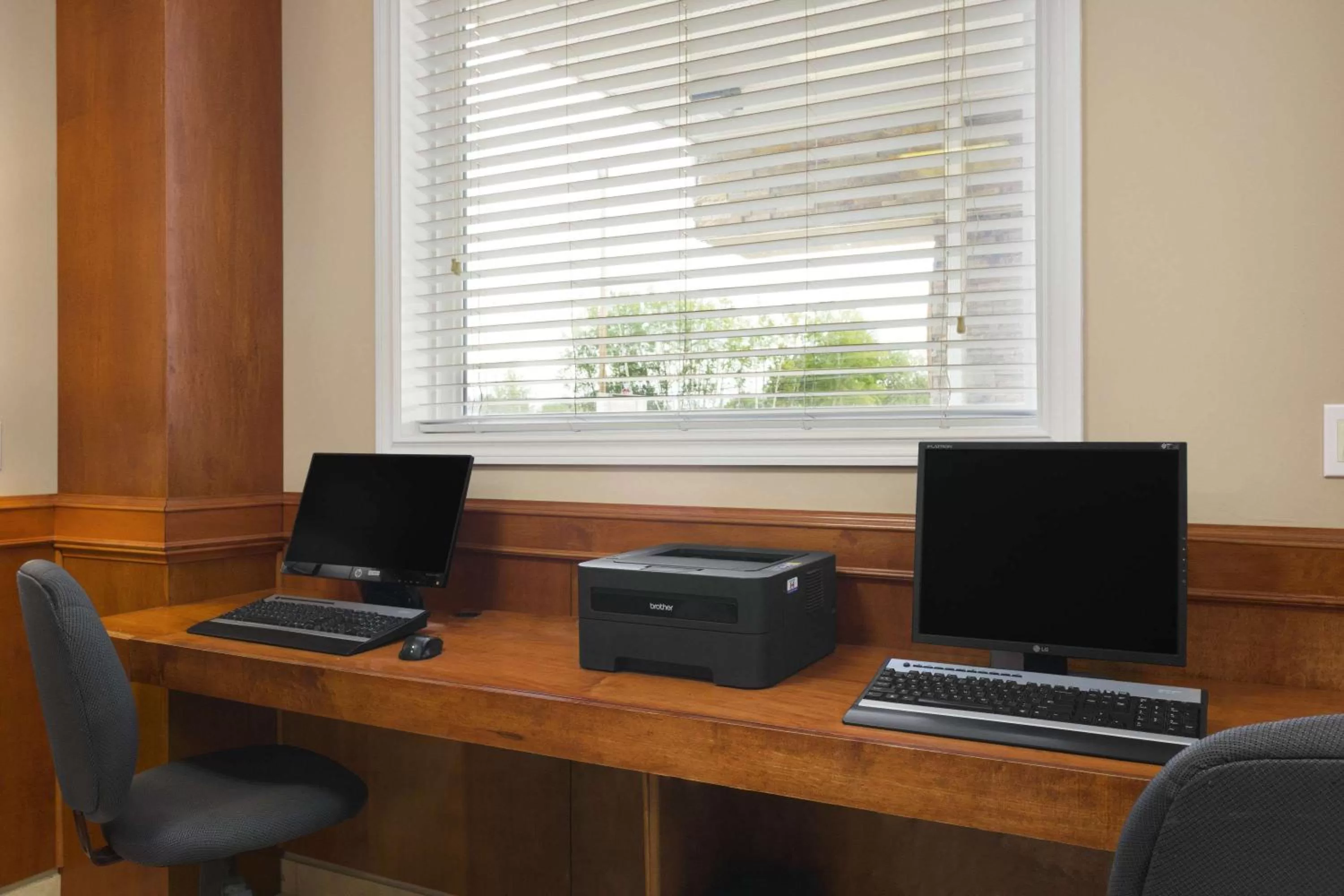 On site in Days Inn by Wyndham Chetwynd