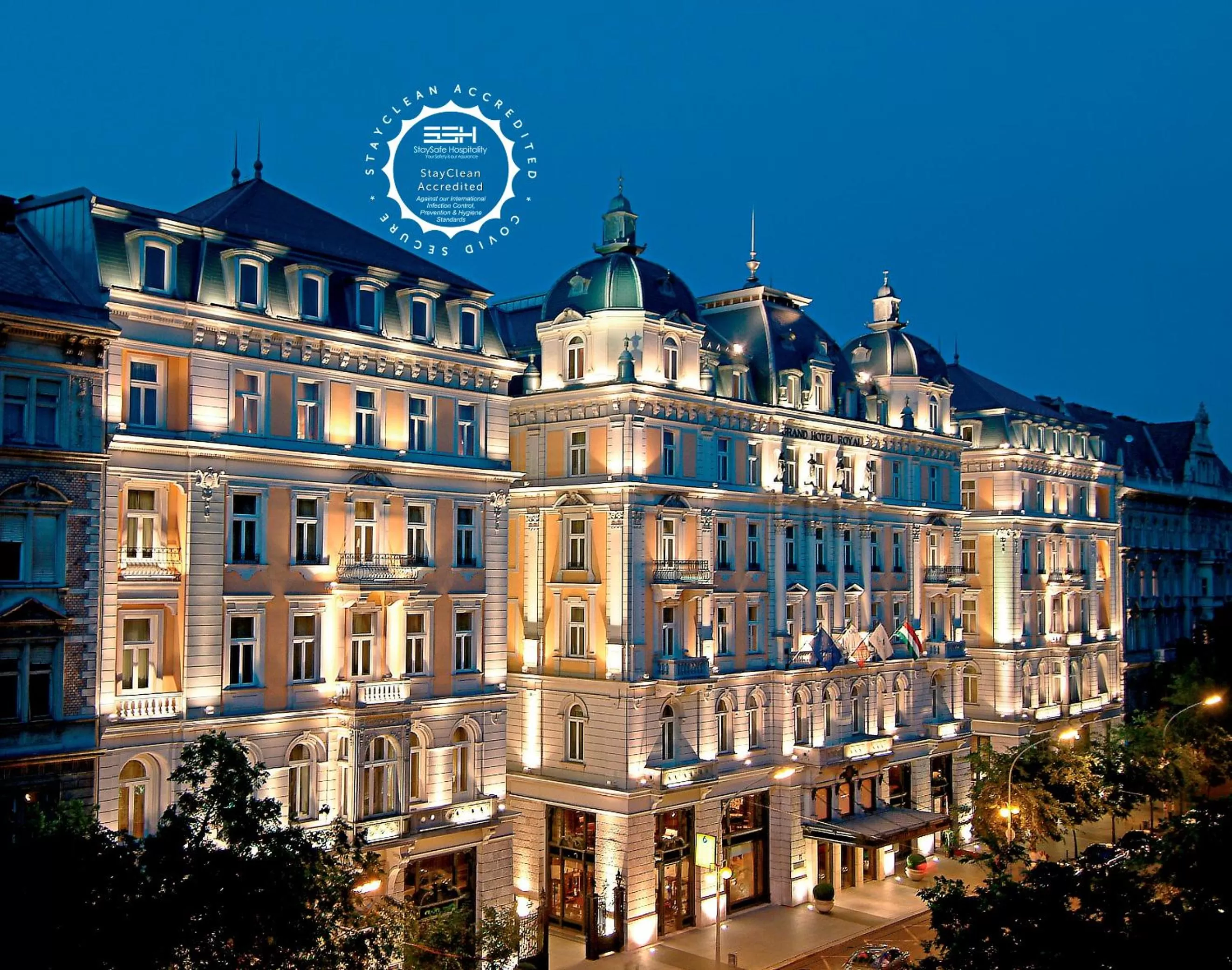 Facade/entrance in Corinthia Budapest