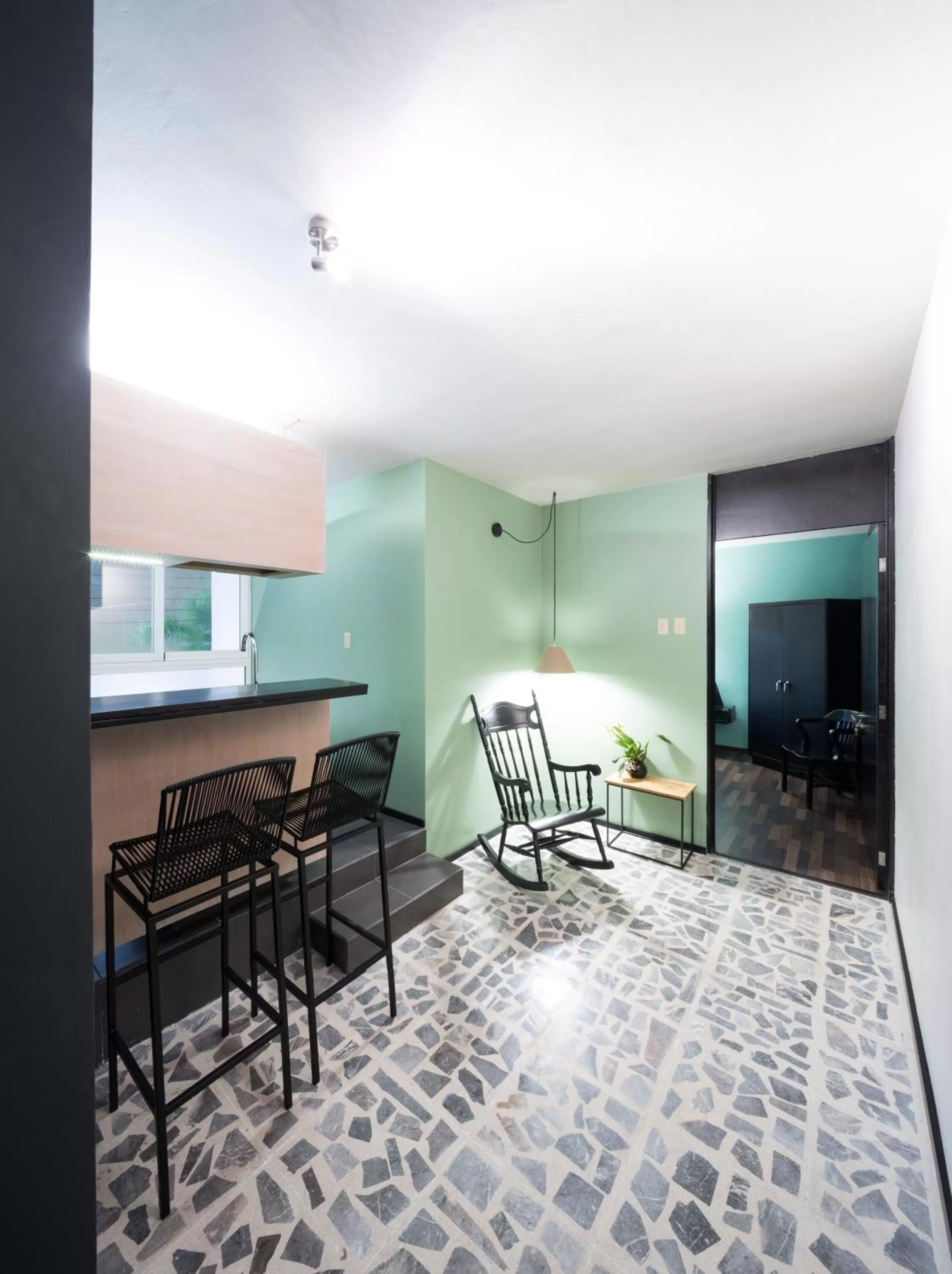 Living room in Lusitania Hotel Orizaba