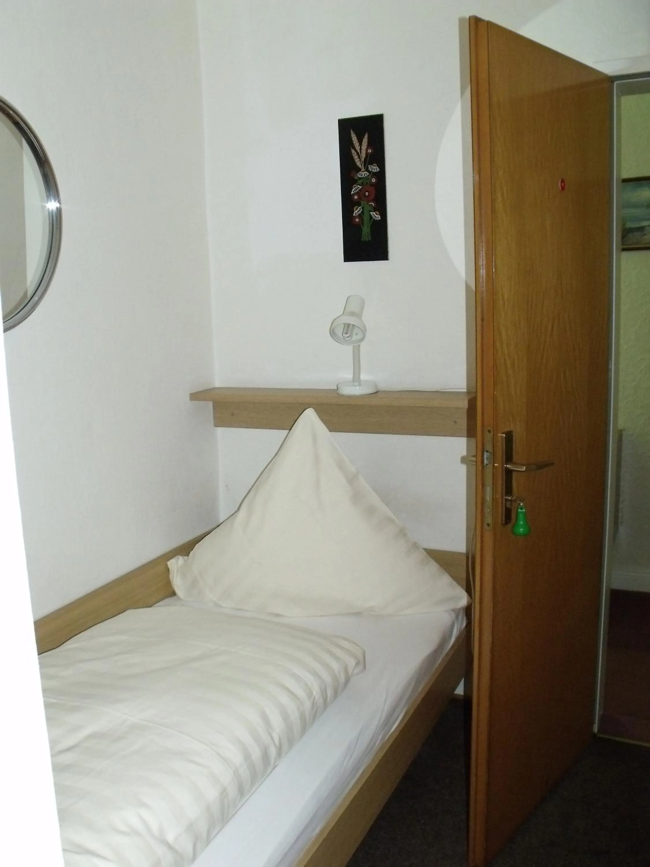 Bed in Hotel Am Kamin