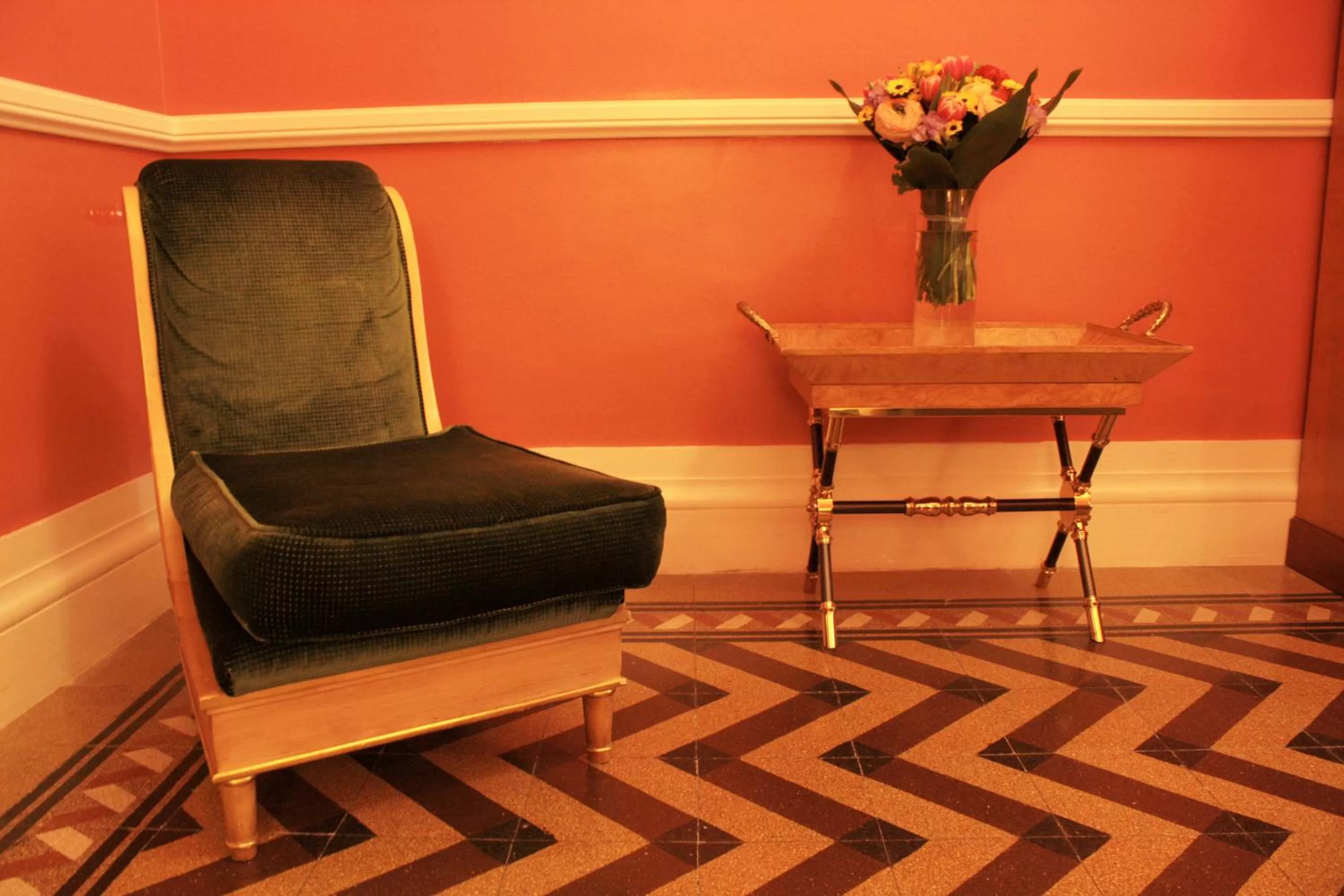 Decorative detail in Hotel Albani Firenze