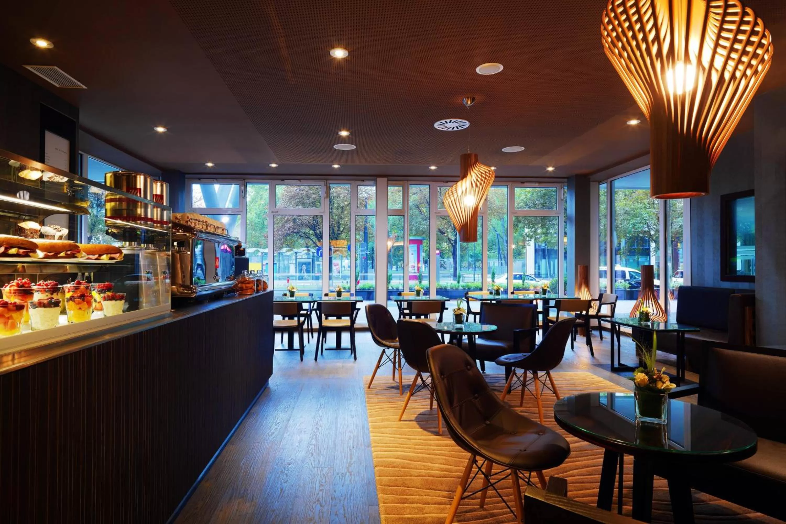 Restaurant/places to eat in Frankfurt Marriott Hotel