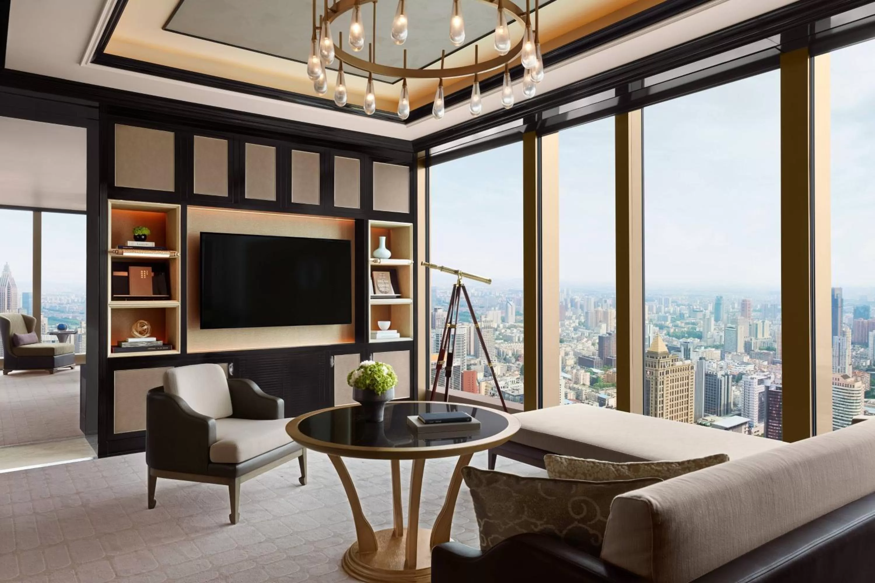 Living room in The Ritz-Carlton, Nanjing