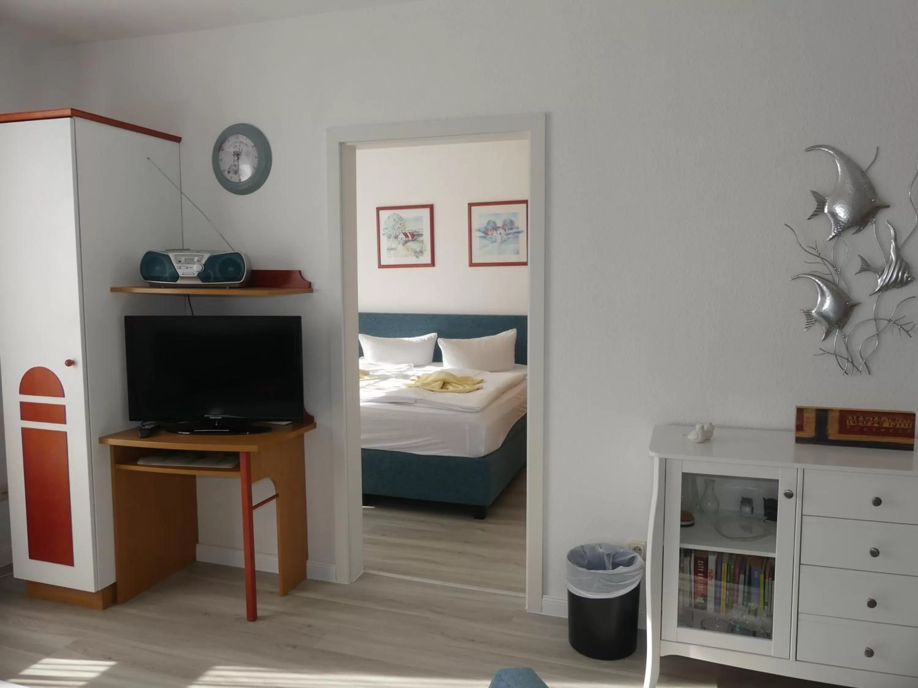 Photo of the whole room, Bed in Apartmenthaus Binzer Sterne