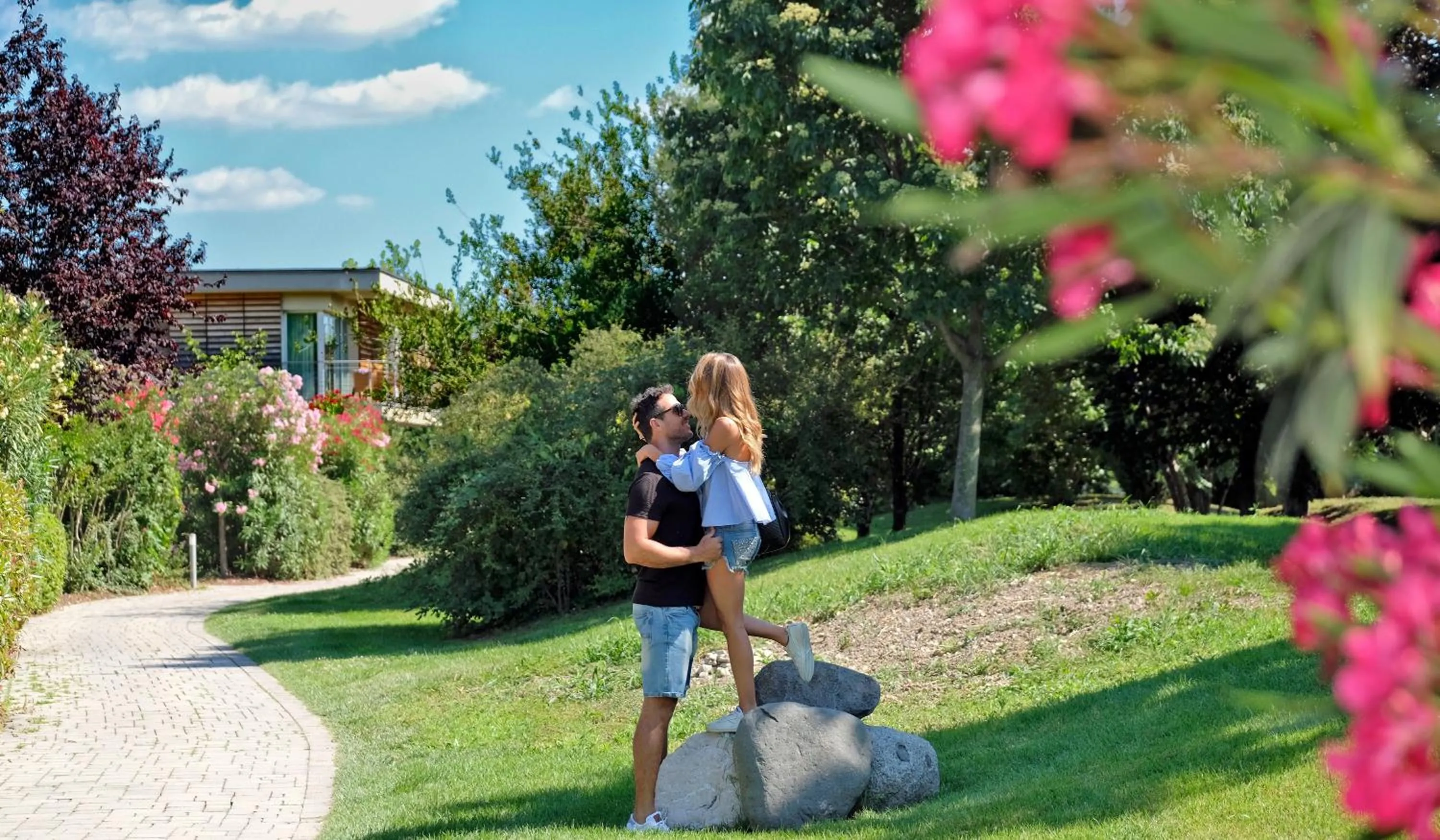 Garden in Parc Hotel Germano Suites & Apartments