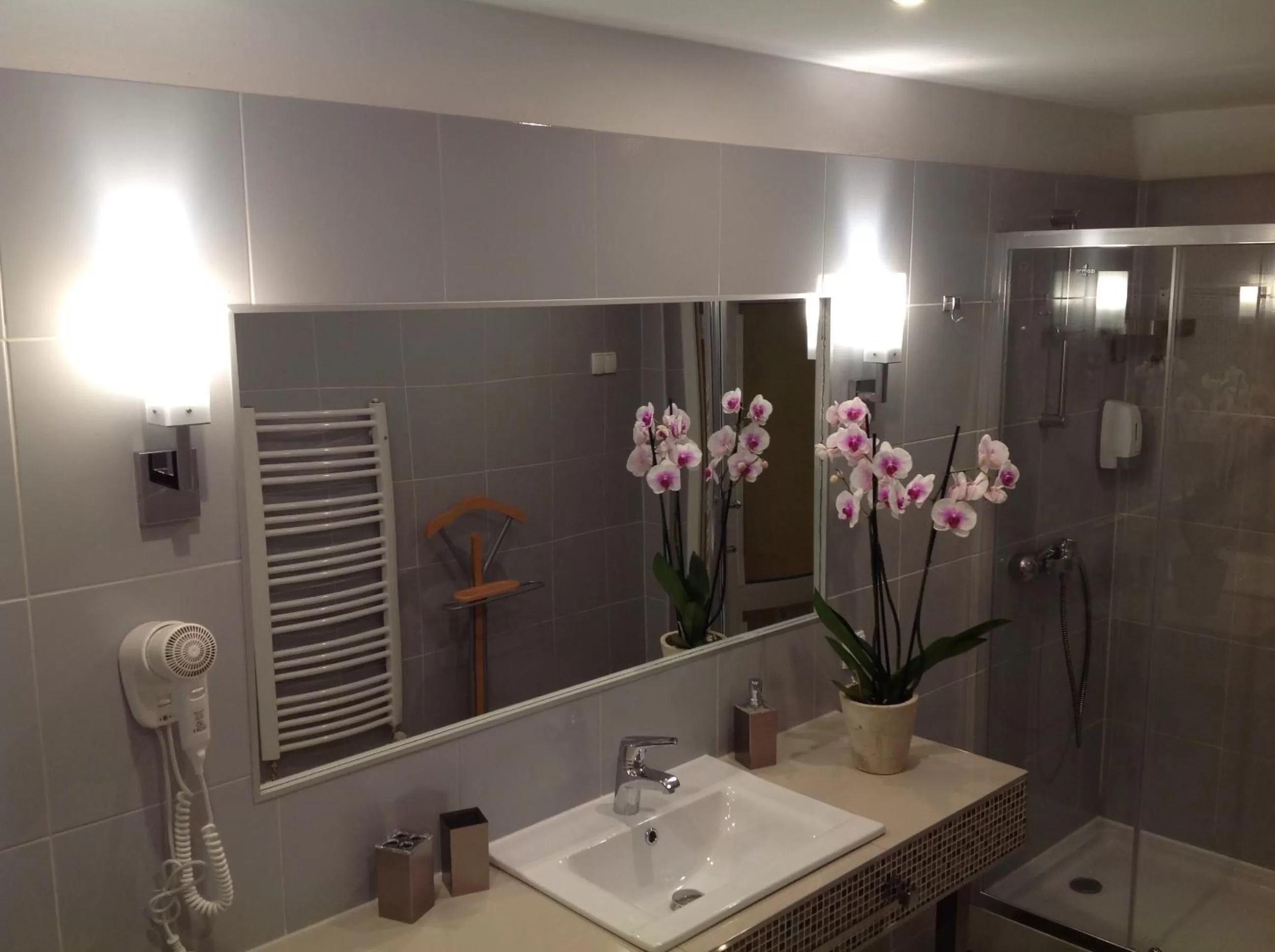 Shower, Bathroom in Gościniec Pod Markizami