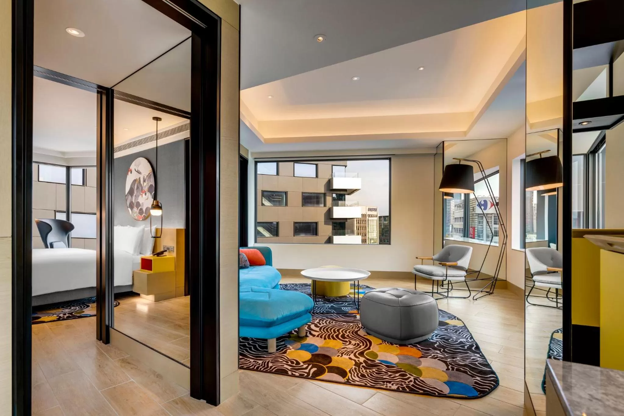 Photo of the whole room, Bed in Hotel Indigo Taipei North by IHG