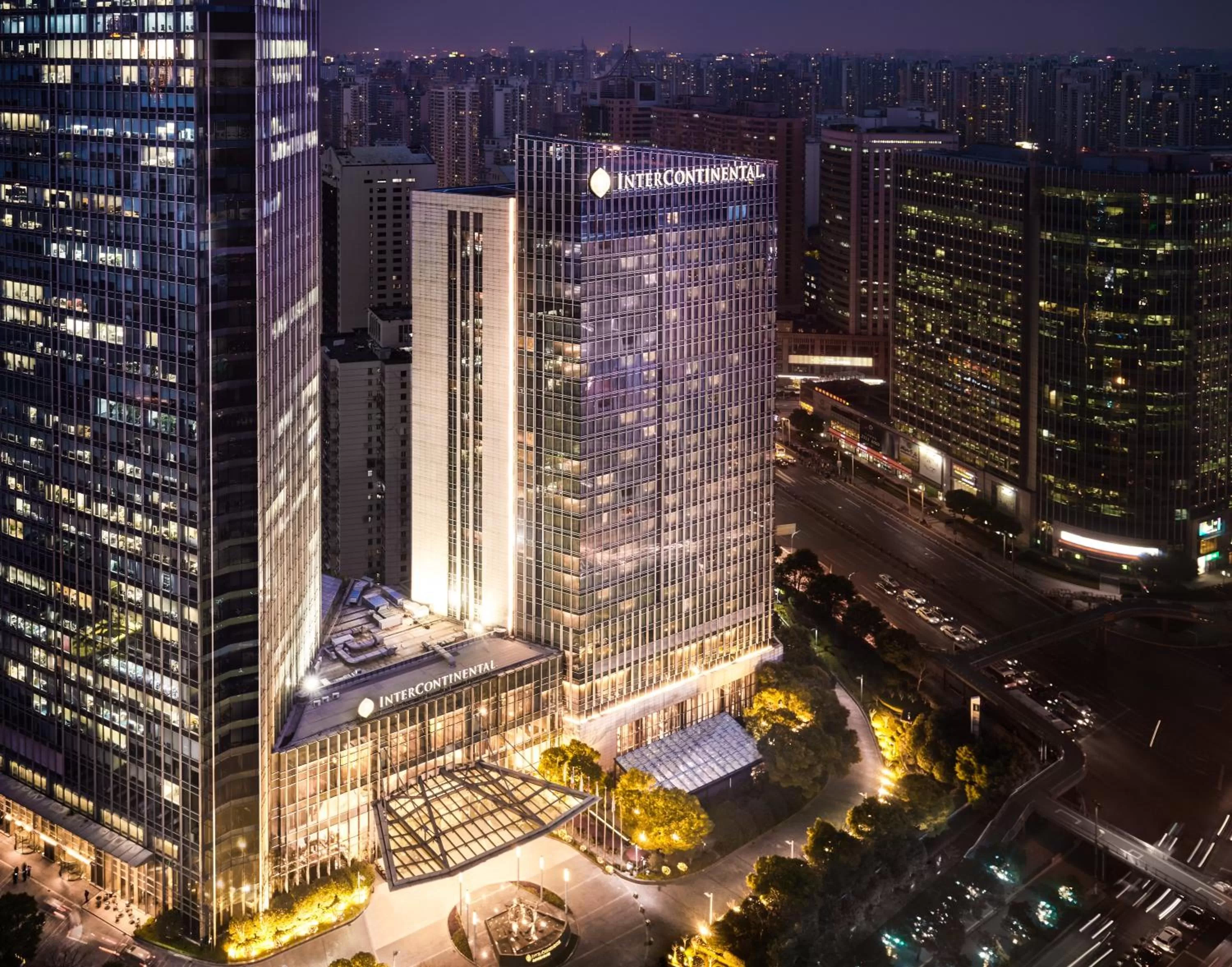 Property building in InterContinental Shanghai Jing' An by IHG