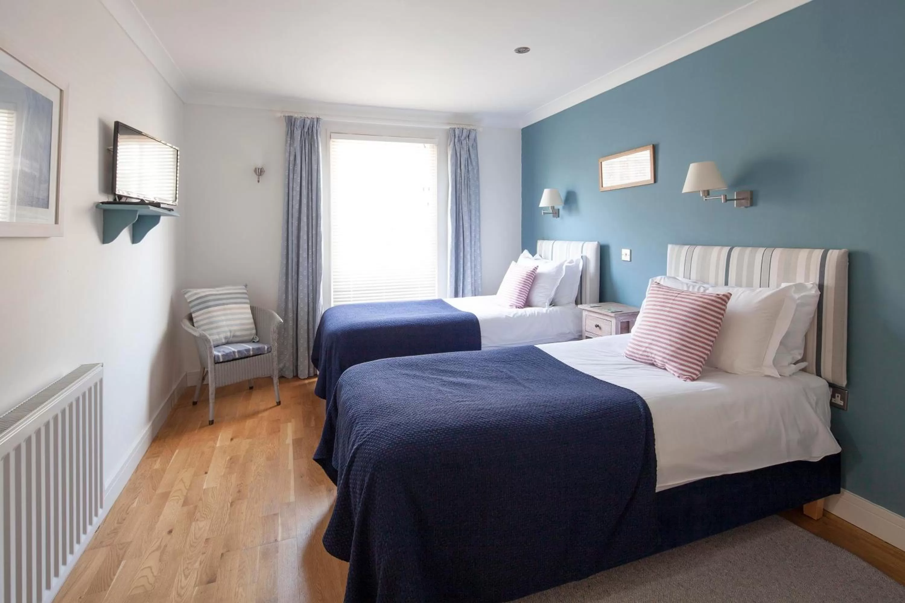 Bed in The Artist Loft, Ensuite Guest Rooms, Porthleven